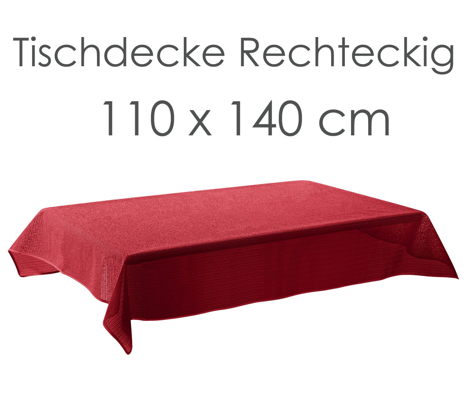 heimtexland Gartentischdecke Outdoor Tischdecke Garten Balkon Camping Tischdeko (Stück 1-tlg, 1), wetterfest I robust I UV-beständig I rutschfest I waschbar – Bild 4 von 5