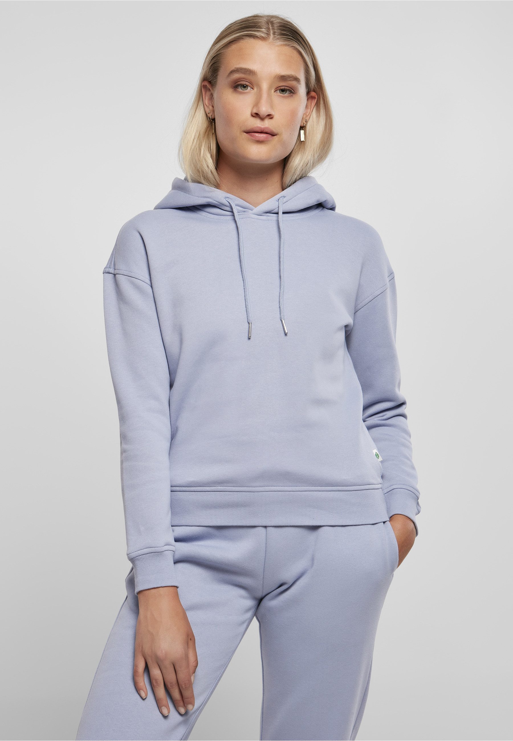 URBAN CLASSICS Kapuzenpullover Urban Classics Damen Ladies Organic Hoody (1-tlg)