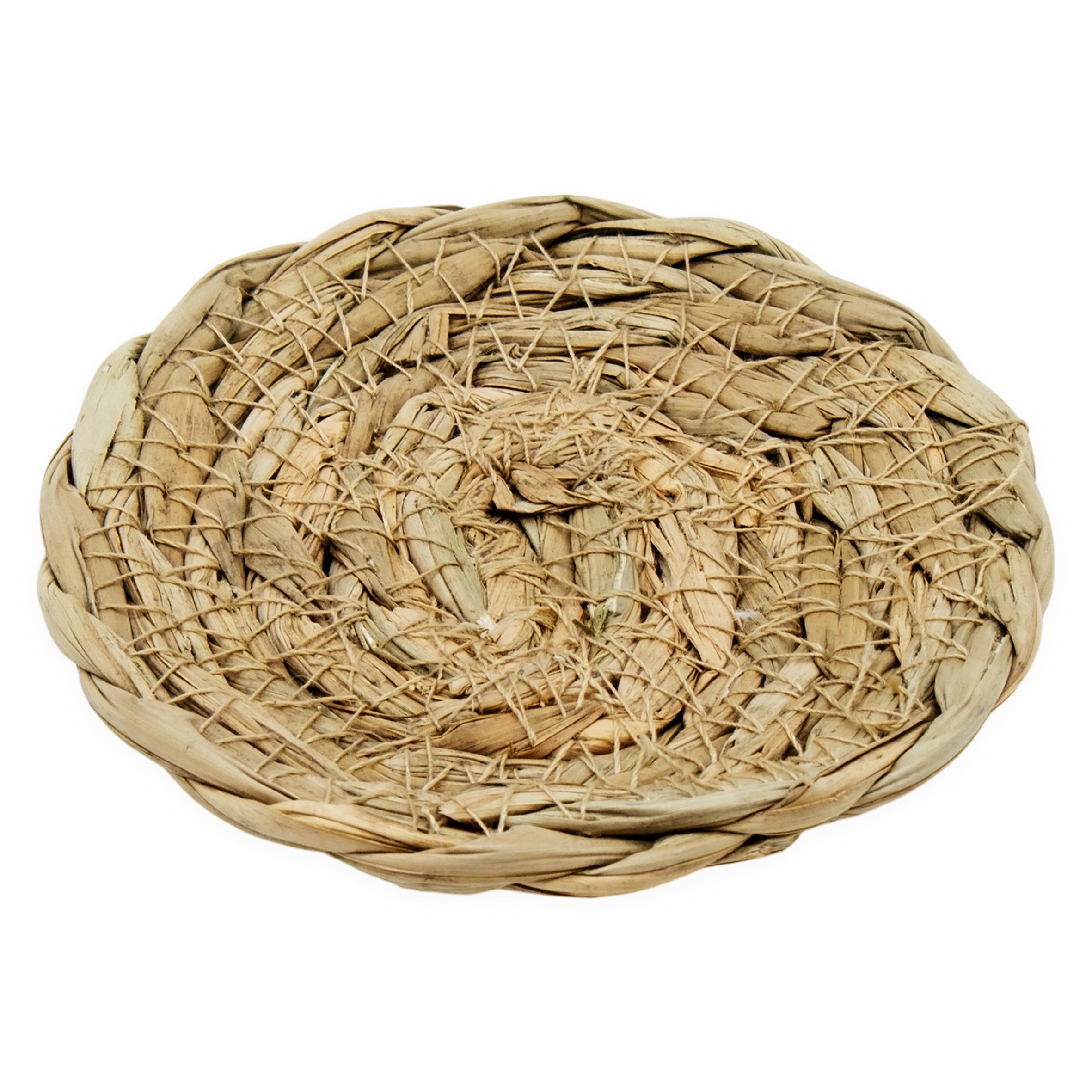 Spetebo Platzset Platzdecken aus Seegras oder Wasserhyazinthe 38 cm, (Anzahl, 1-St., Stück), nachhaltig und wiederverwendbar