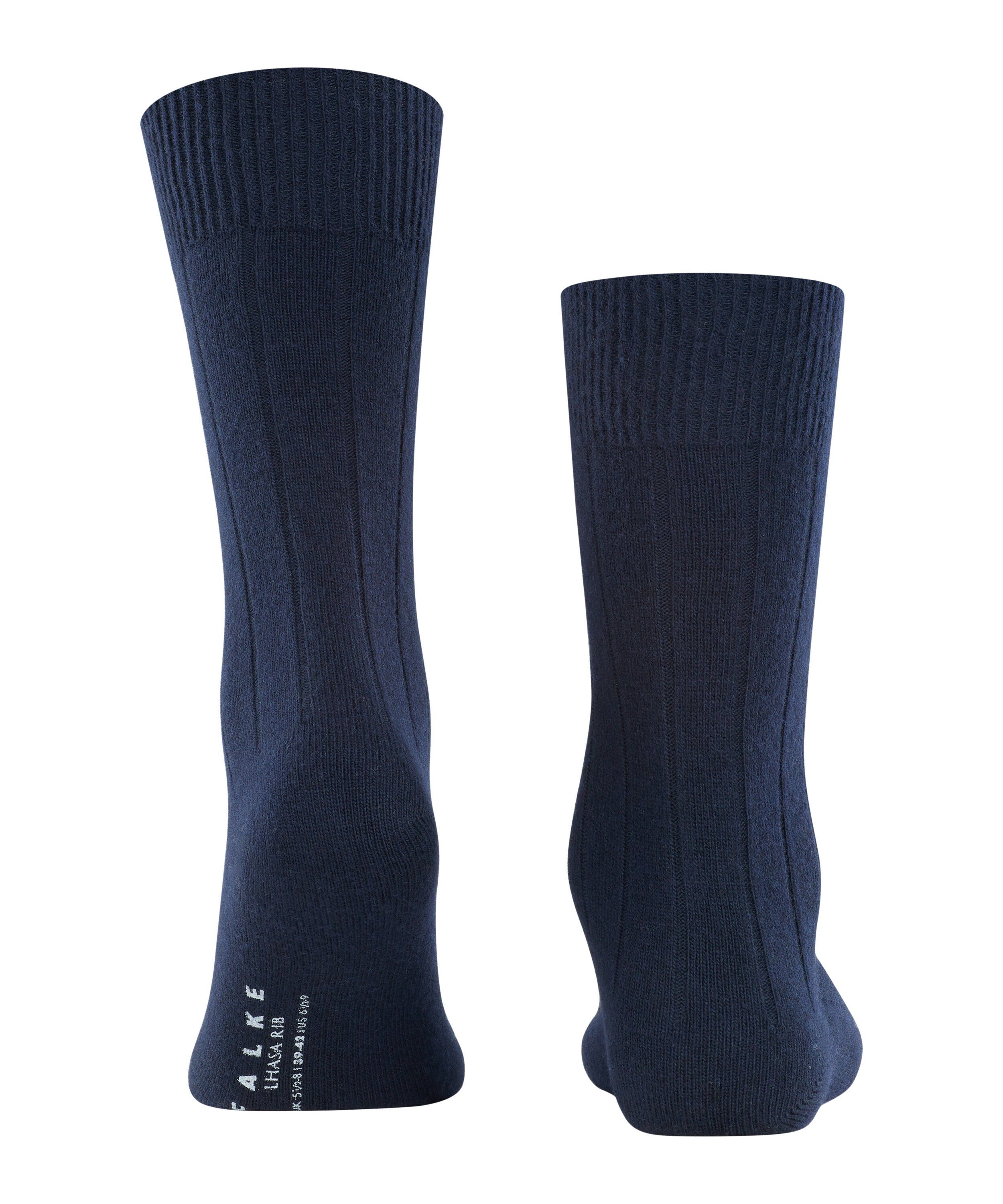 Socken FALKE (1-Paar) Lhasa dark navy Rib (6370)