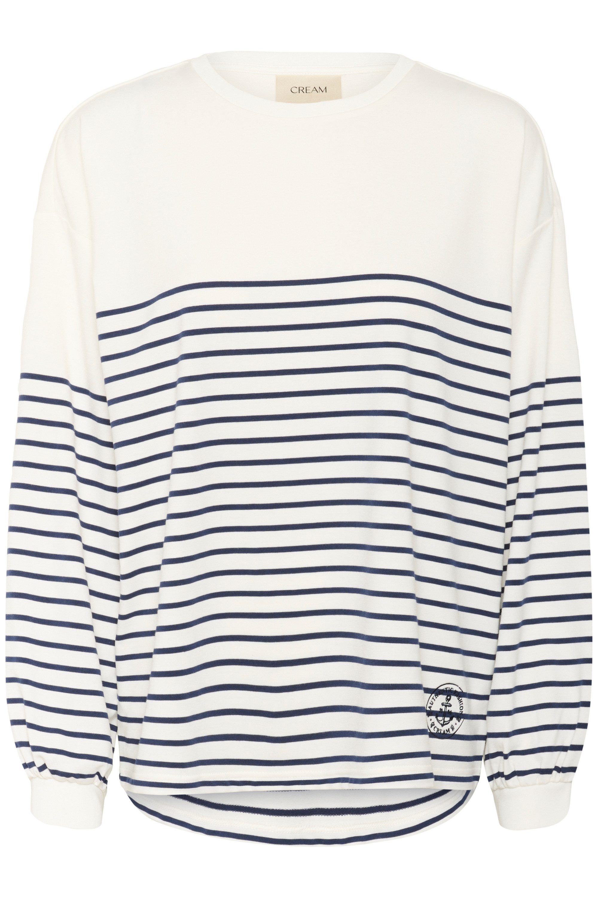 Cream Fleecepullover Sweatshirt CRSin