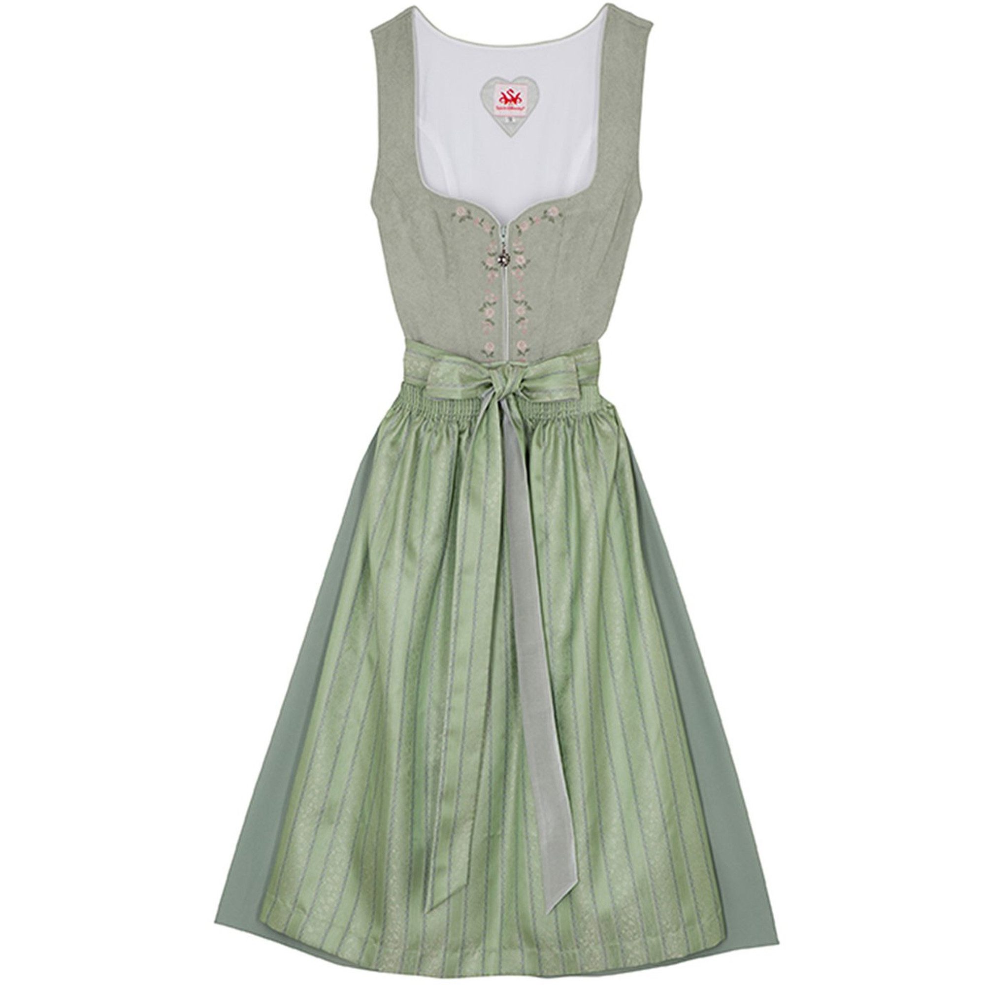 Spieth & Wensky Dirndl Daria Dirndl Dirndl Daria Midi-Dirndl Kleid 2-teiliges Trachtenkleid