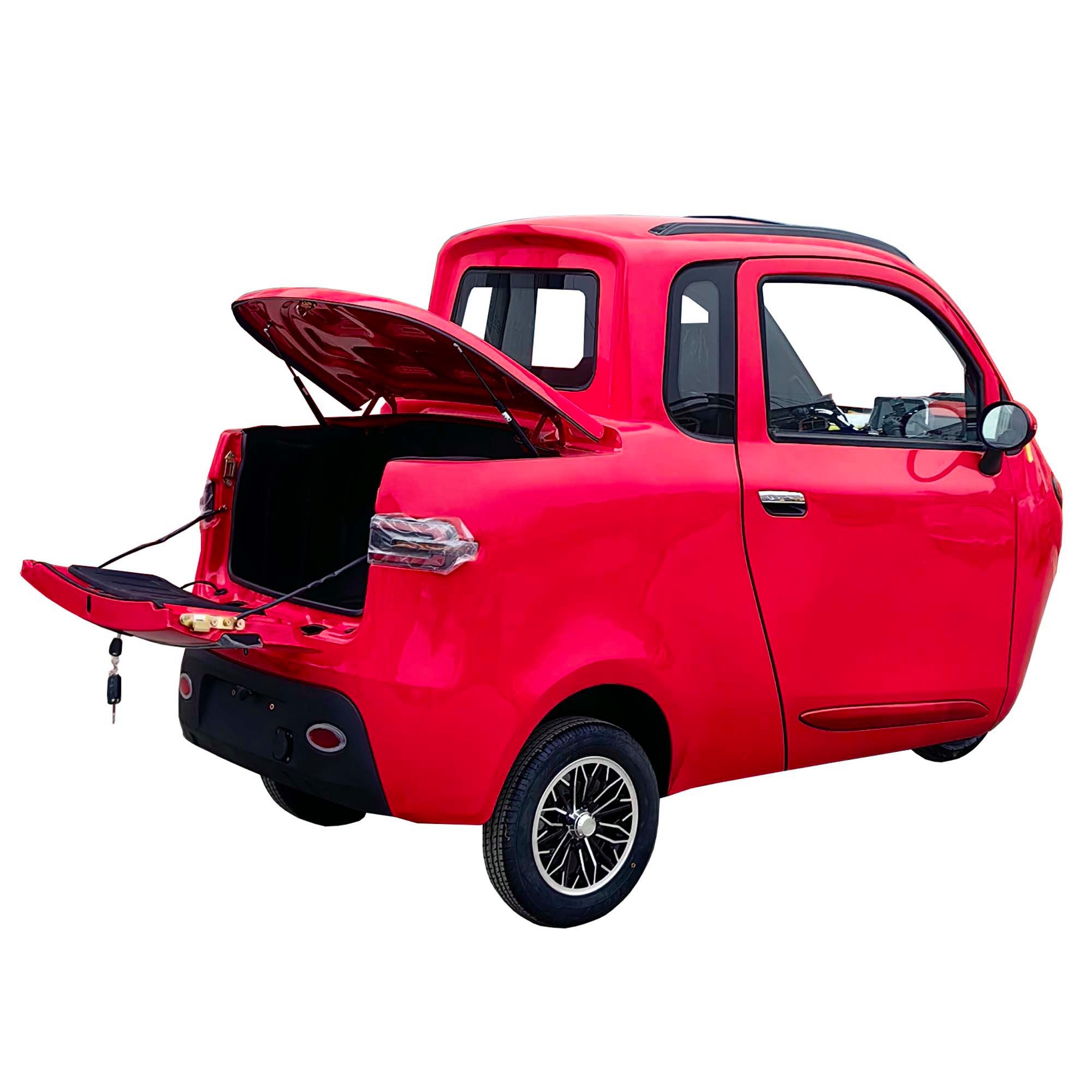 Urban Hopper E-Motorroller Urban Hopper Cabin Max Elektro-Kabinenroller mit Kofferraum, 3000 W, 45 km/h, bis 175 km Reichweite, 1500/3000 W Motor, Heizung, Kamera, Bluetooth