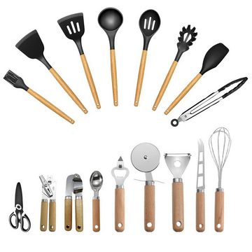 DOPWii Back-Set Küchenwerkzeugset aus Holz, Backset, (1-tlg), Wird in Küchen, Dinnerpartys und Restaurants verwendet