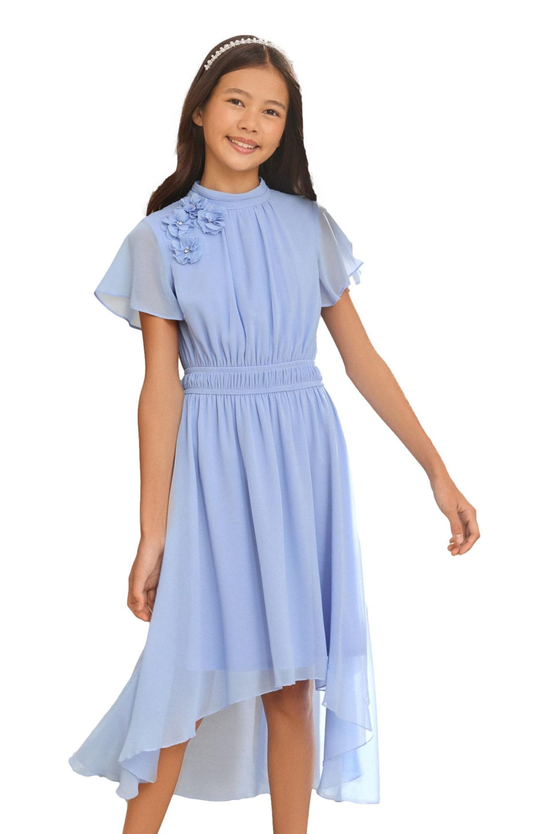 Corsagenkleid Lipsy Kleid für besondere Anlässe mit 3D-Blumen