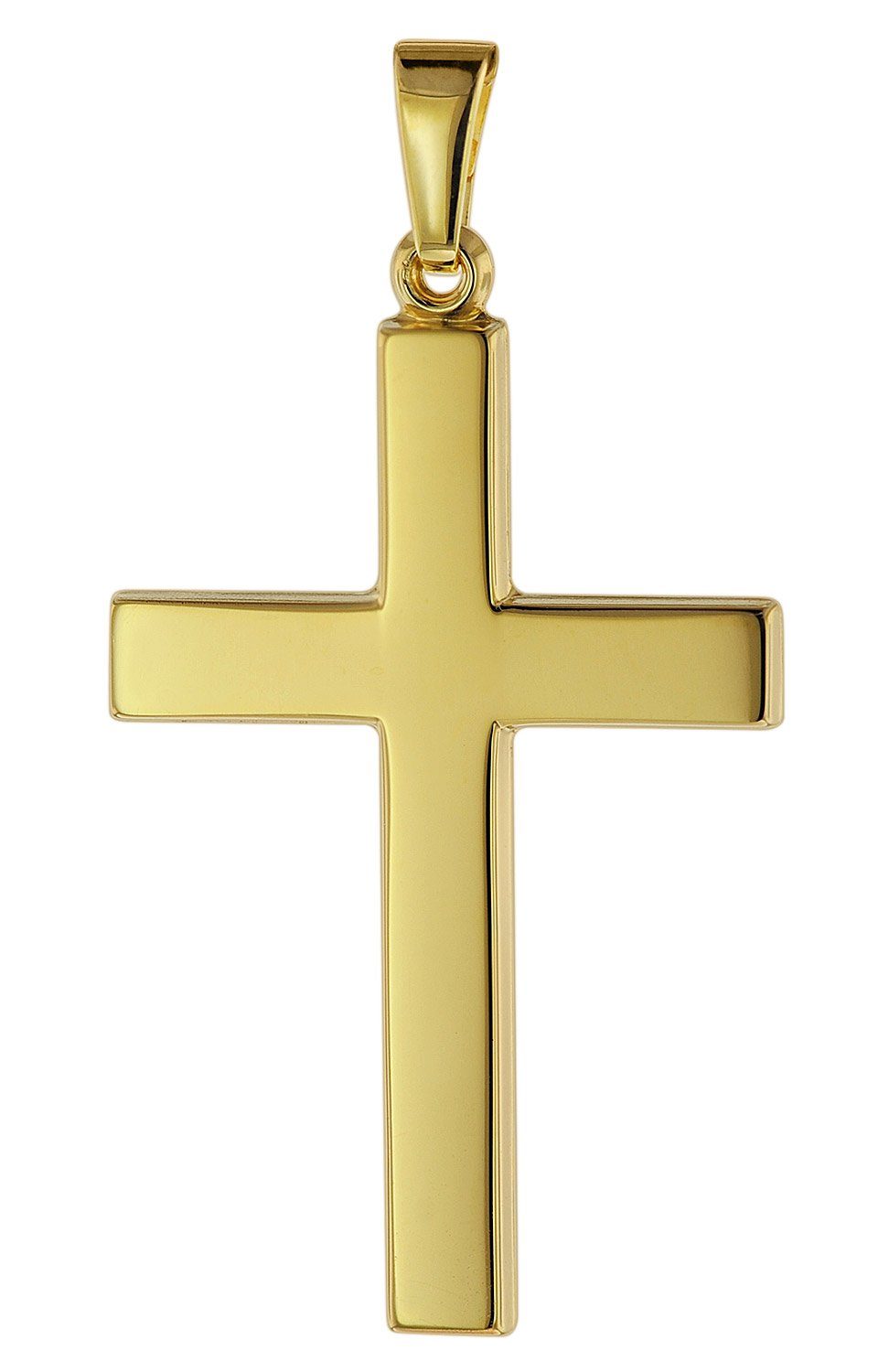 trendor Kreuzanhänger Kreuz- für 28 mm Gold 333 / 8K | Kettenanhänger