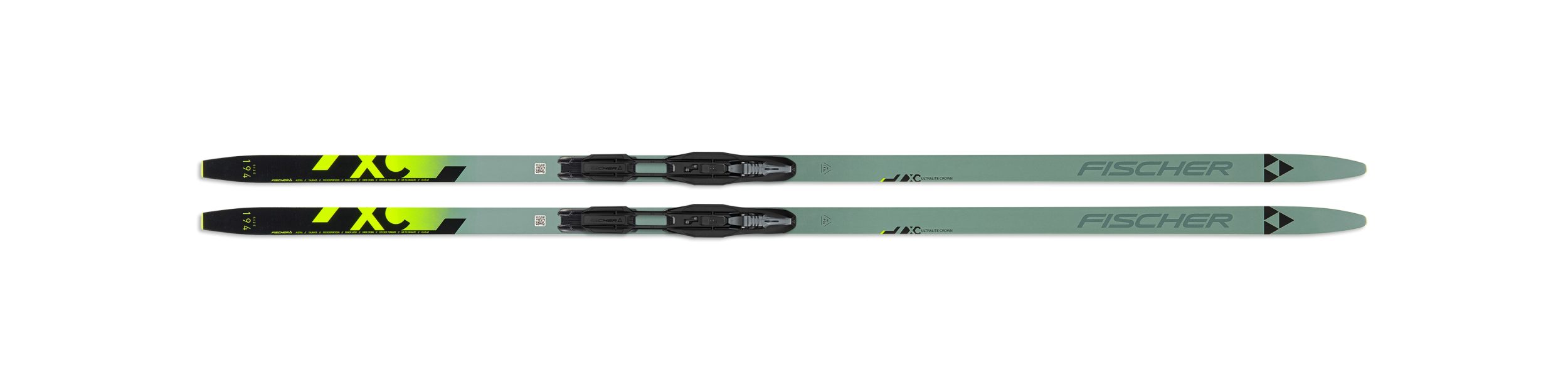 Fischer Sports Ski ULTRALITE CROWN EF SET / BDG CONTRO -