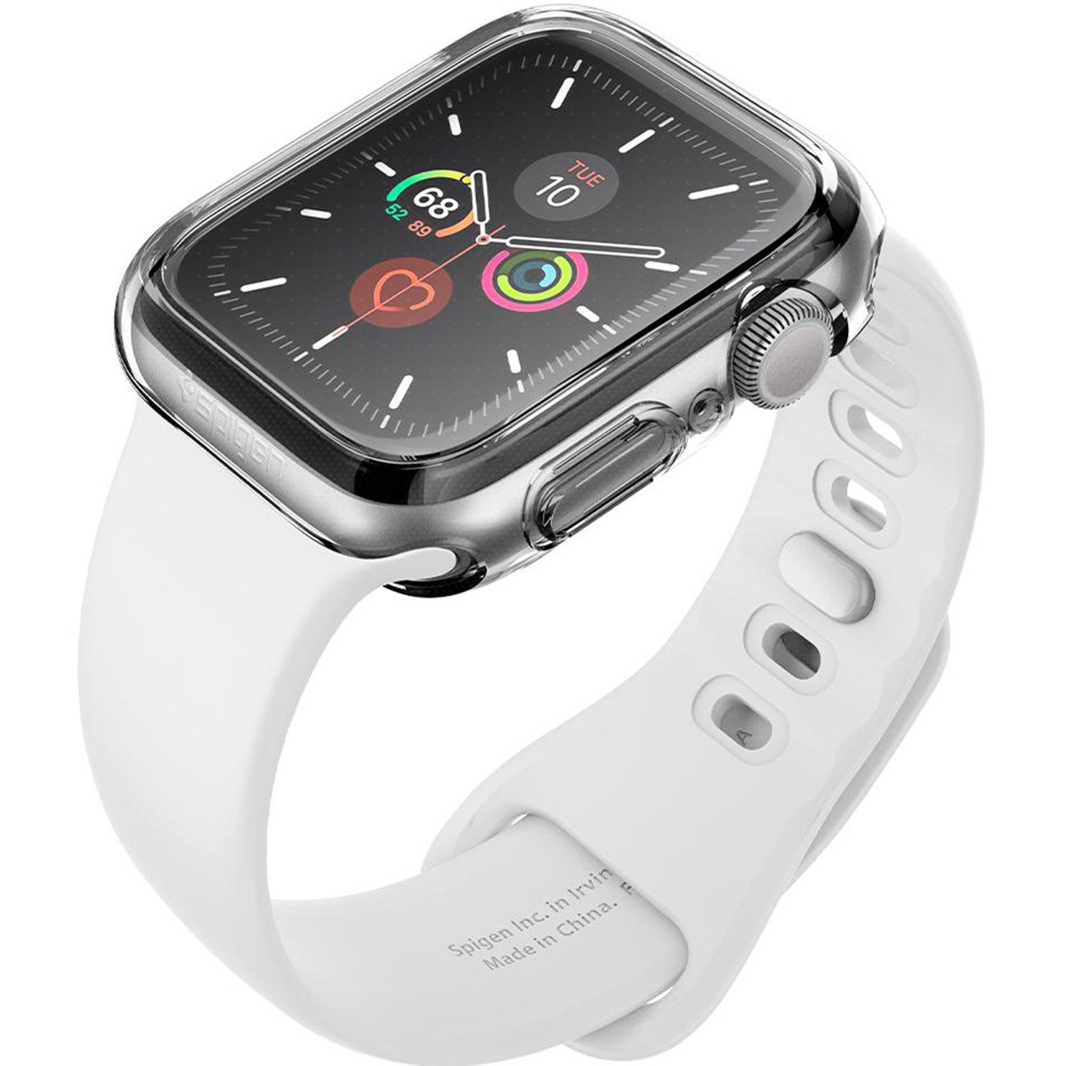 Spigen Displayschutzfolie Spigen Ultra Hybrid Case Apple Watch 4 / 5 / 6 / SE - 40 mm - Transpar, 1 Stück – Bild 5 von 5