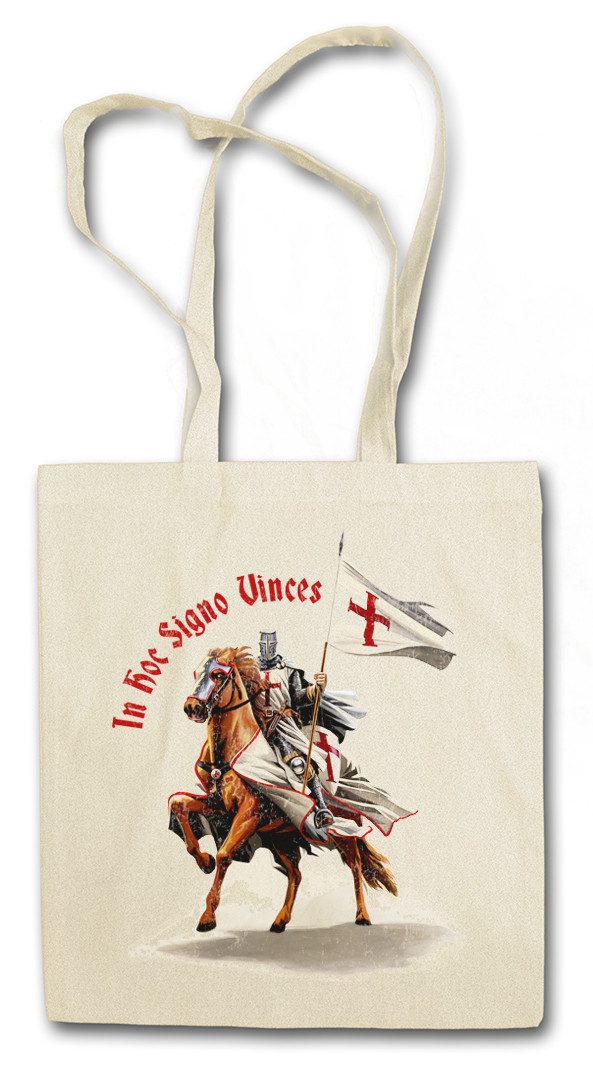 Urban Backwoods Beuteltasche Templar IV Stofftasche Cross Templerkreuz Knight Ritter Ordo Orden (1-tlg), Crusader Kreuzritter Kreuzzug Gral