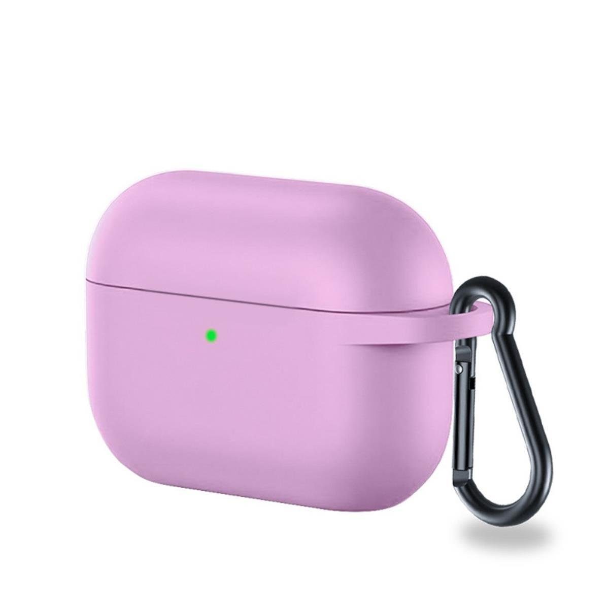 CoverKingz Handyhülle Hülle für Apple AirPods Pro Silikon Case Cover Bumper Tasche Bumper, Schutzhülle Handyhülle Silikoncover Softcase farbig