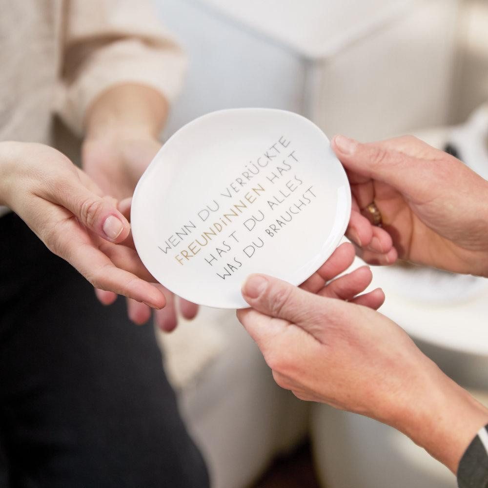 Räder Frühstücksteller Design Teller Klein Verrückte Freundinnen (14 cm) – Bild 2 von 2