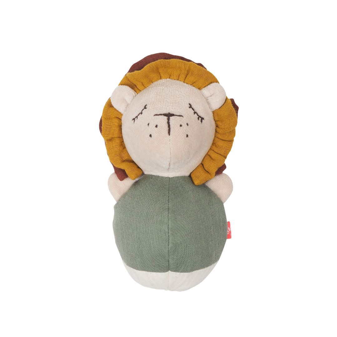 suebidou Babypuppe Stehaufpuppe 'Löwe'