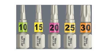 Wera Bit-Set Bit 867 TORX® HF 1/4 ″ TX 8 Länge 50 mm mit Farbleitsystem