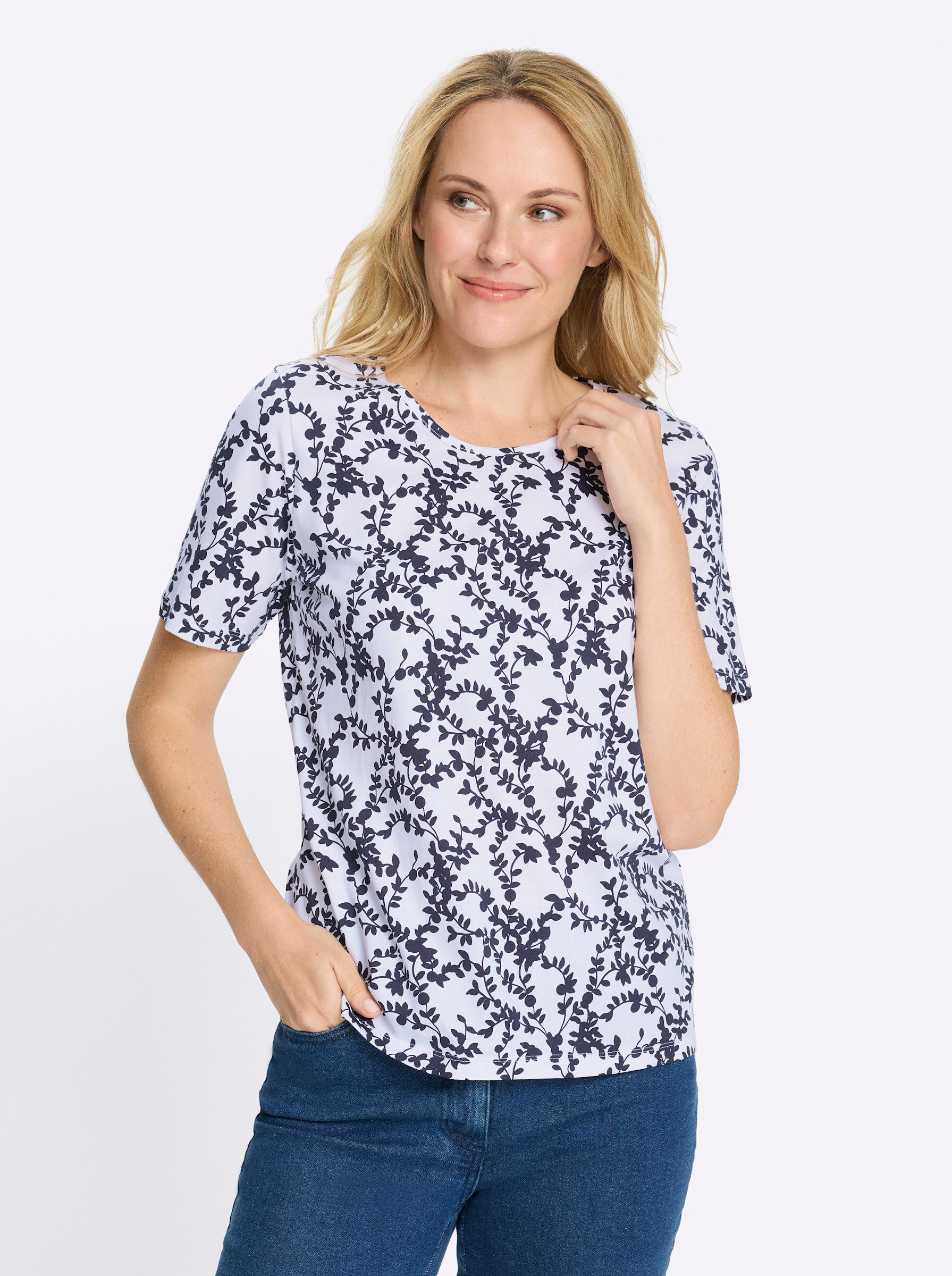Sieh an! T-Shirt Kurzarm-Shirt Kurzarm günstig online kaufen