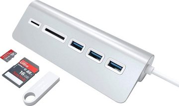 Satechi Aluminum USB 3.0 Hub & Card Reader Smartphone-Adapter