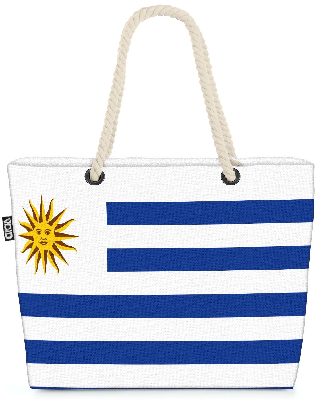 VOID Strandtasche (1-tlg), Uruguay Flagge WM Länderflagge Fahne