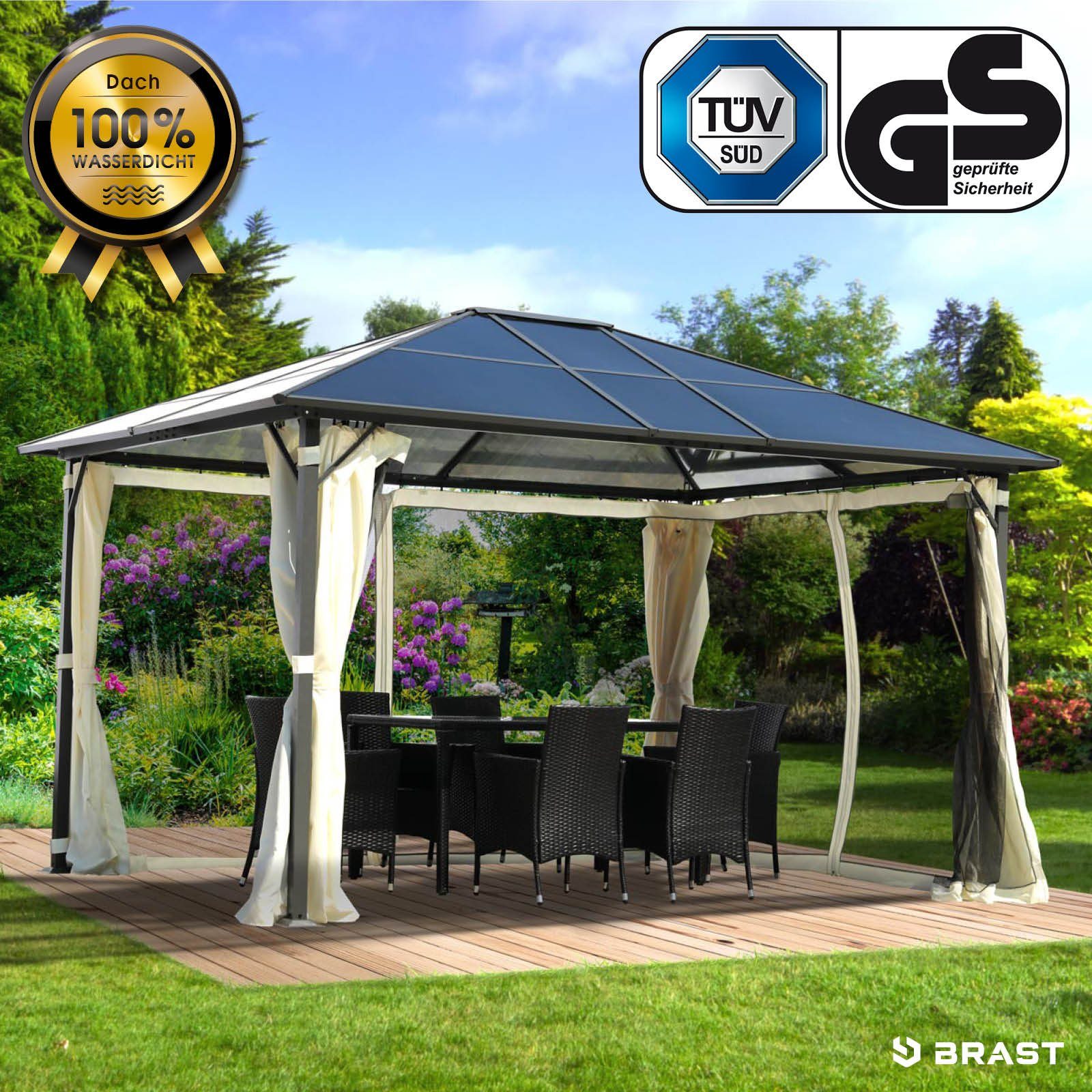 BRAST Pavillon Summerdream Aluminium 3x4m Garten günstig online kaufen