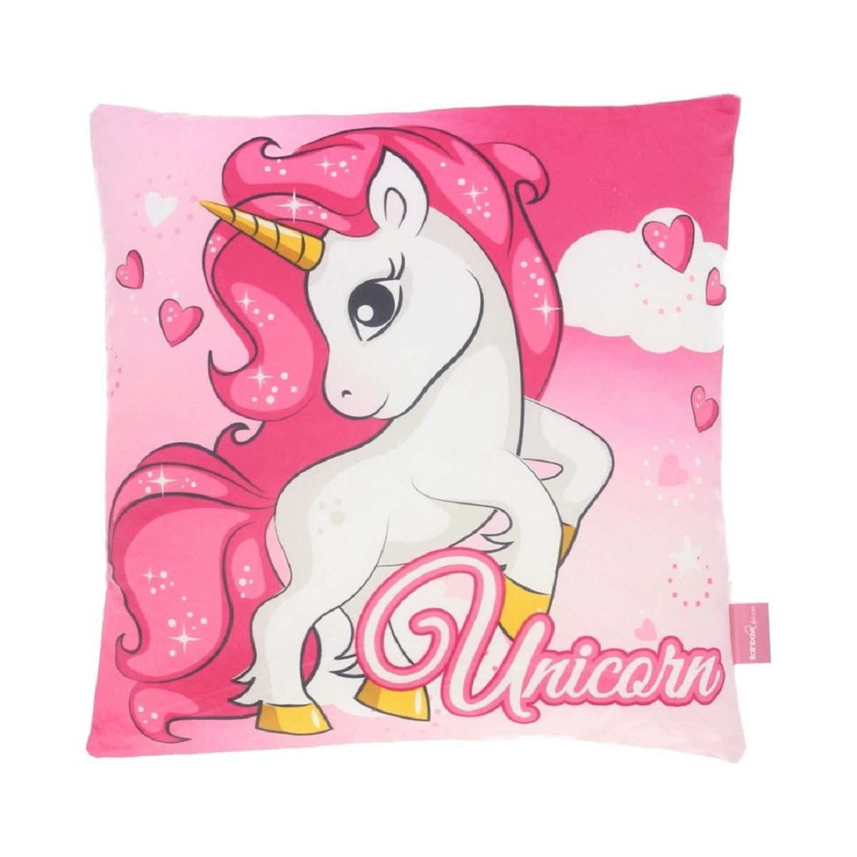 unicorn Dekokissen Kissen 1-Stück Magisches Dekokissen für das Kinderzimmer