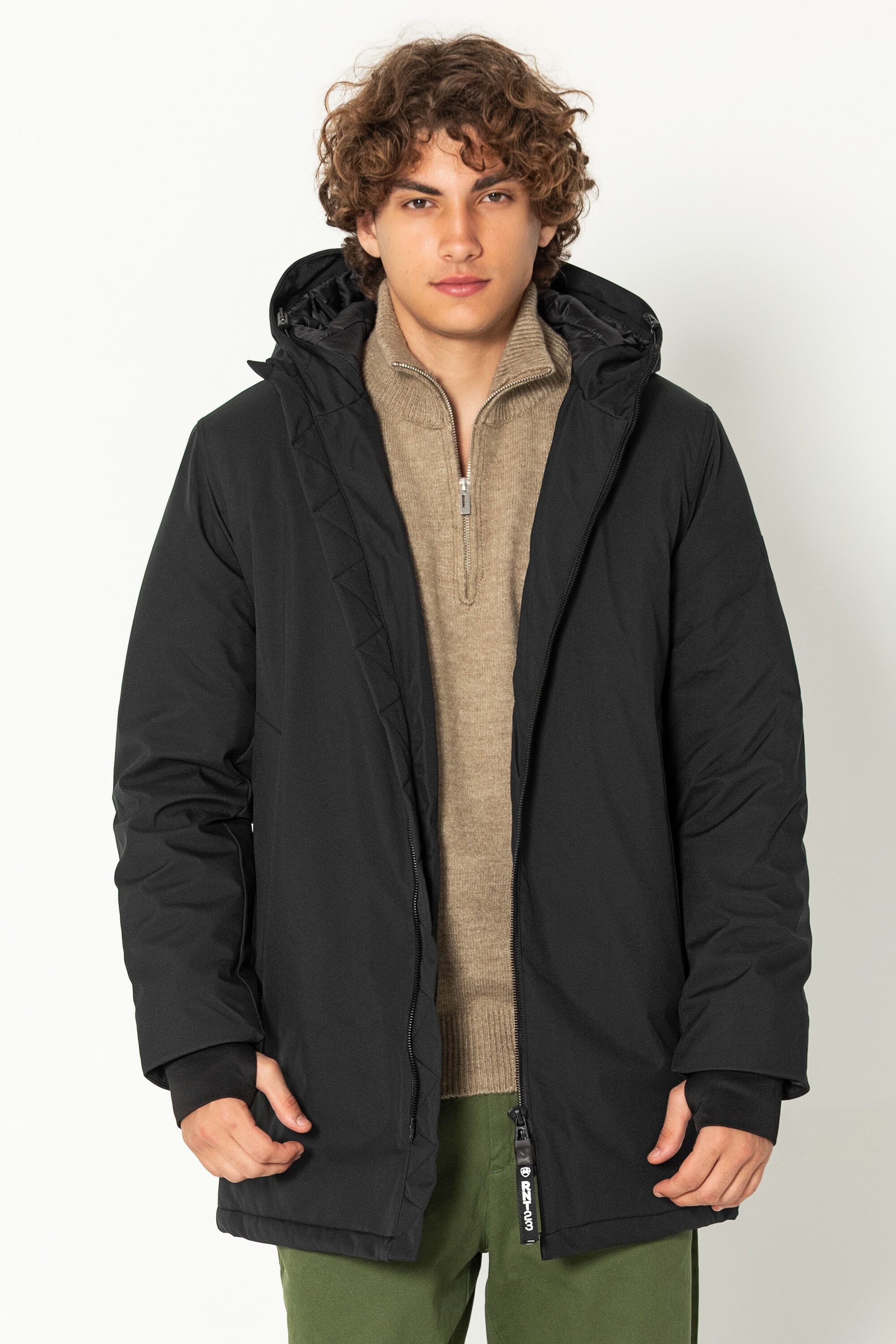 Ron Tomson Winterjacke (1-St) mit Innenträgern