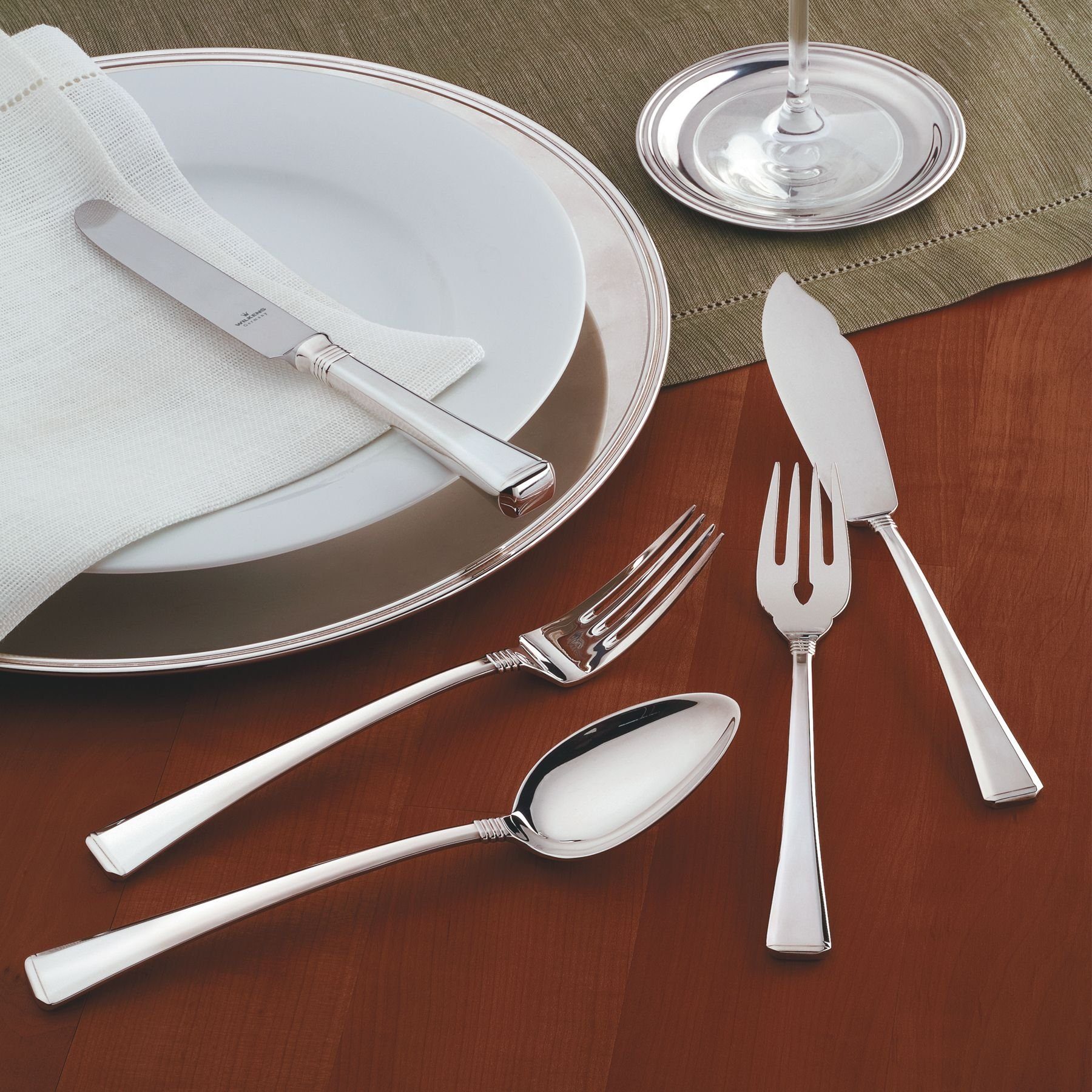 WILKENS Tafelmesser WILKENS PRADO Menümesser in 925 Sterlingsilber poliert (1 Stück)