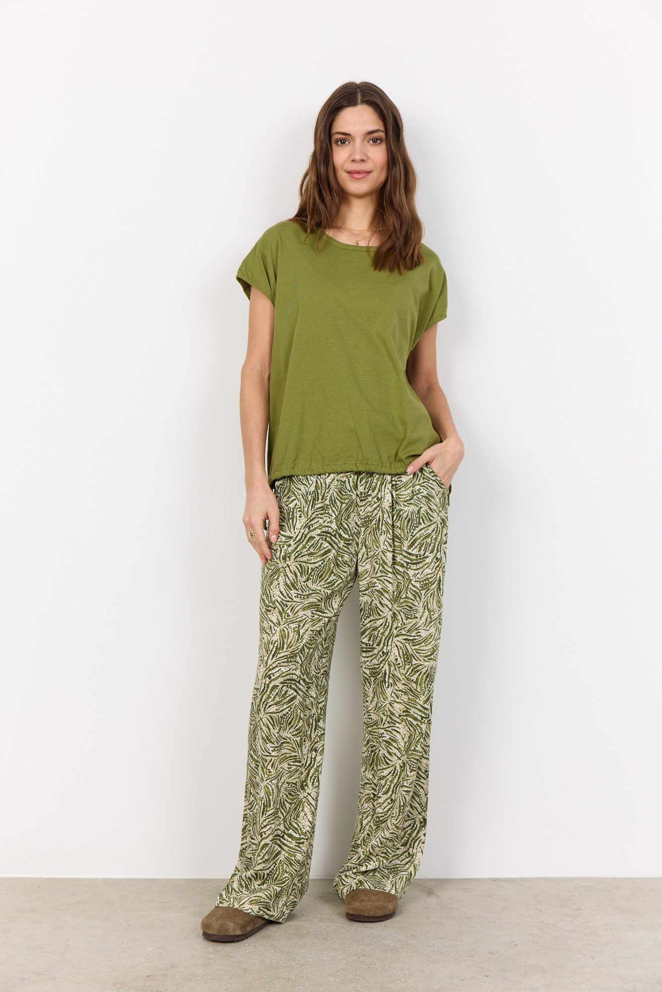 soyaconcept Shirttop - Bio?Baumwolle Relaxed T?Shirt – Kurzarmshirt