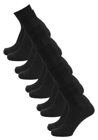 Rogo Socken Zopfstruktur (5-Paar) im praktischen 5er-Pack