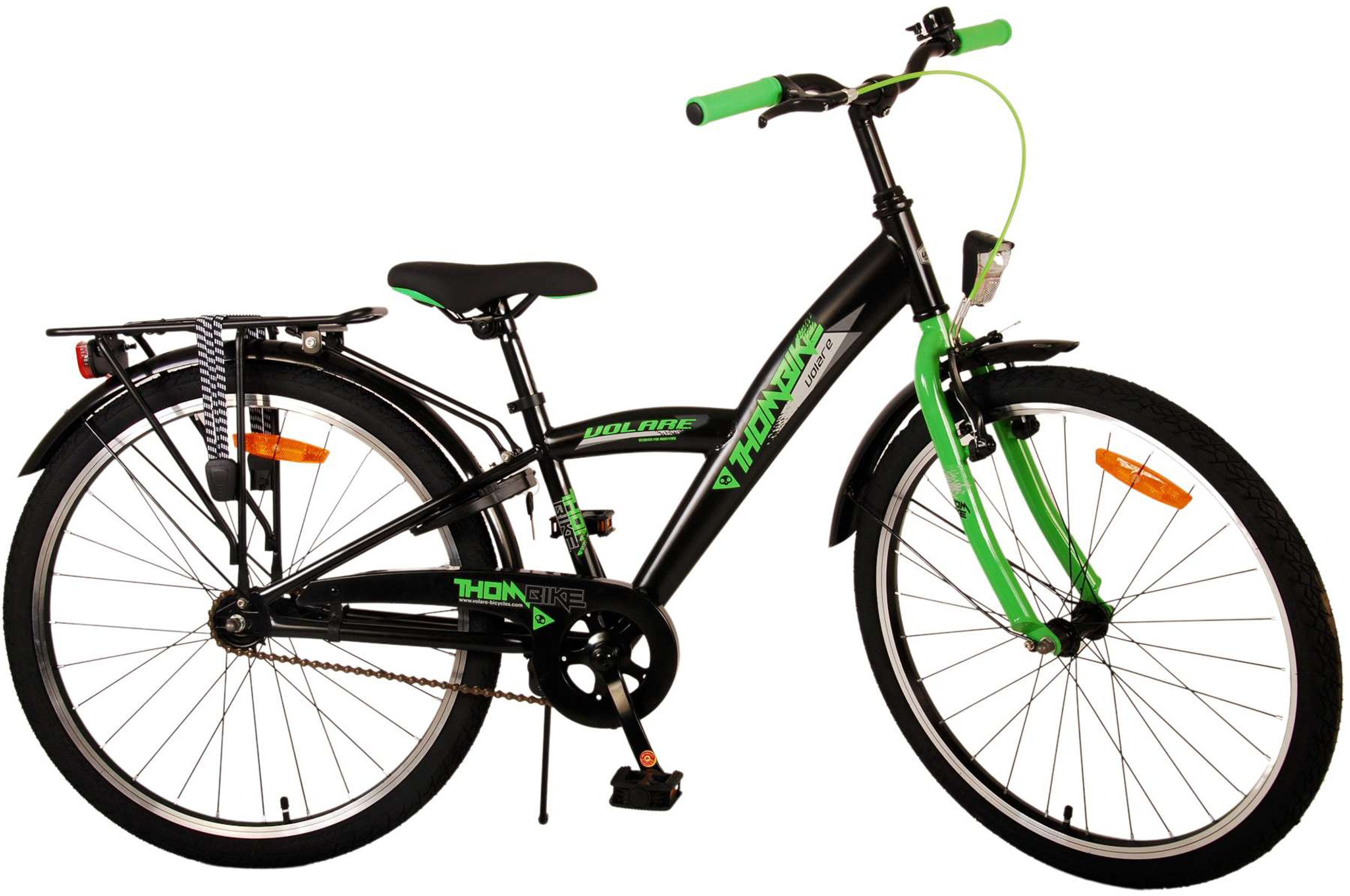 TPFSports Kinderfahrrad Volare Thombike 24 Zoll Rücktritt + Handbremse, 1 Gang, (Jungsfahrrad - Jungen Kinderrad - ohne Schaltung - Sicherheitsgriffe), Kinderfahrrad 24 Zoll - Jugend Fahrrad - Kinder Jugend Fahrrad