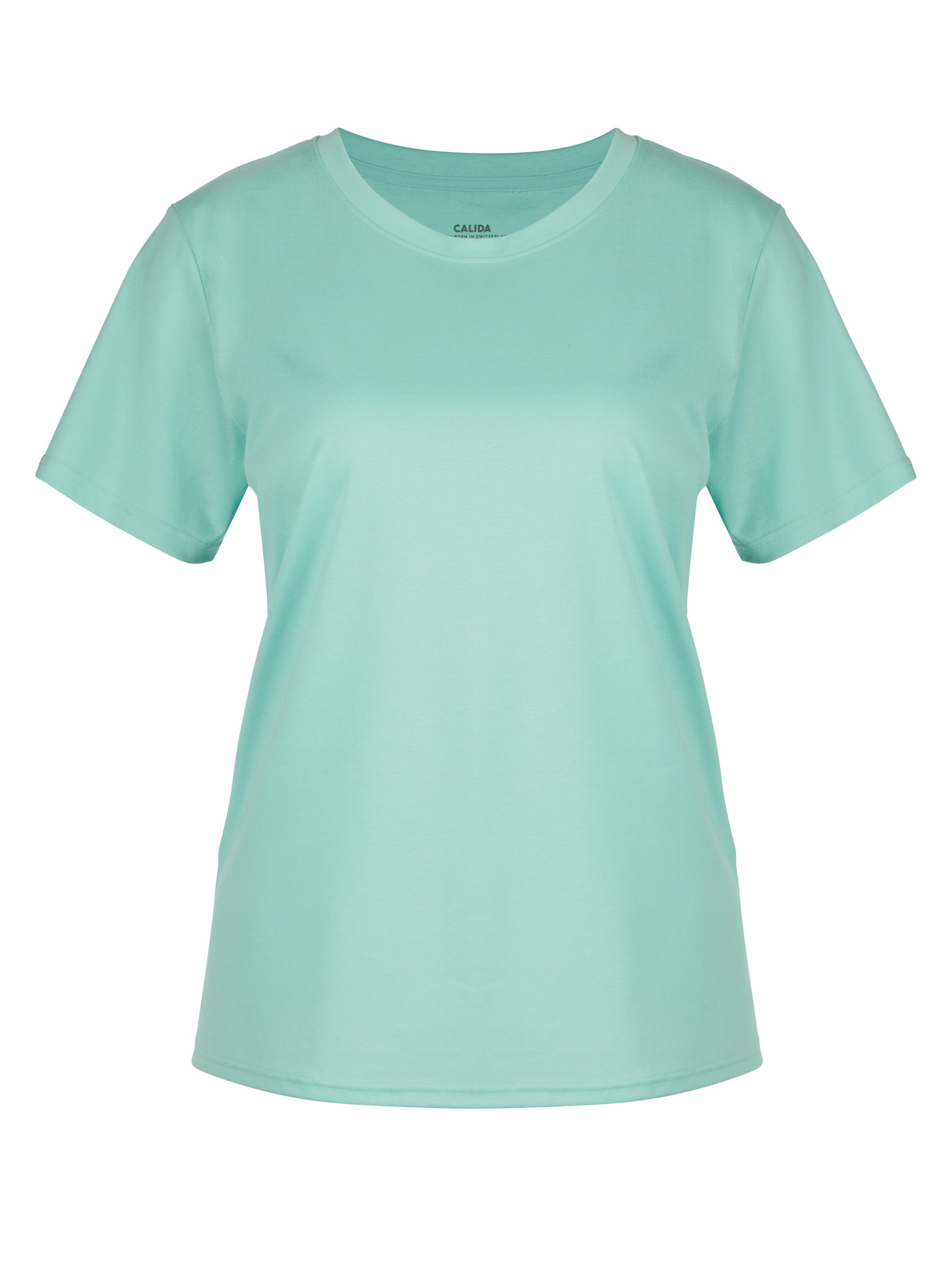CALIDA Kurzarmshirt Favourites Damen (1-tlg) aus hochwertiger Baumwolle