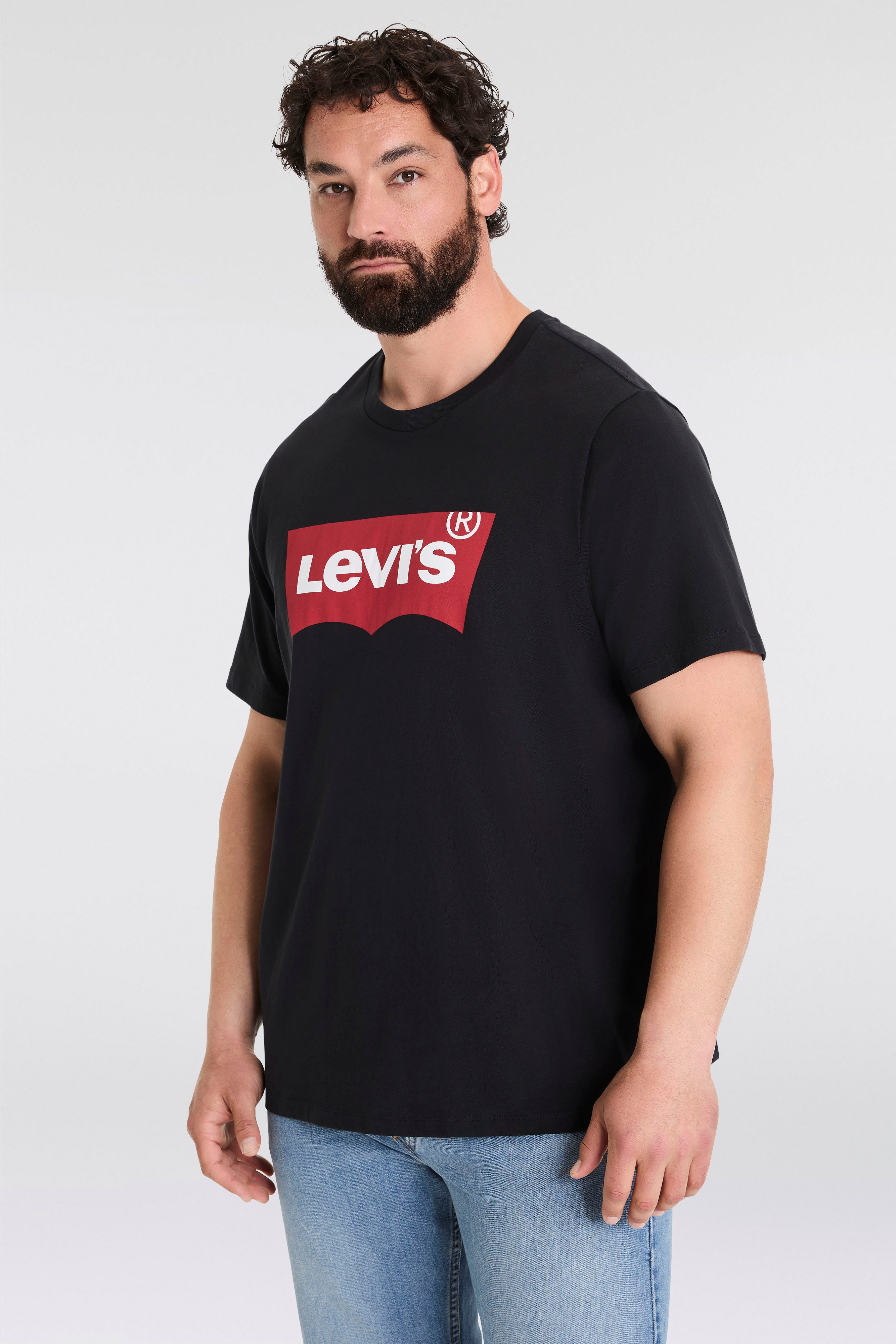 Levi's® Plus T-Shirt LE B&T BIG GRAPHIC TEE mit Logofrontprint günstig online kaufen