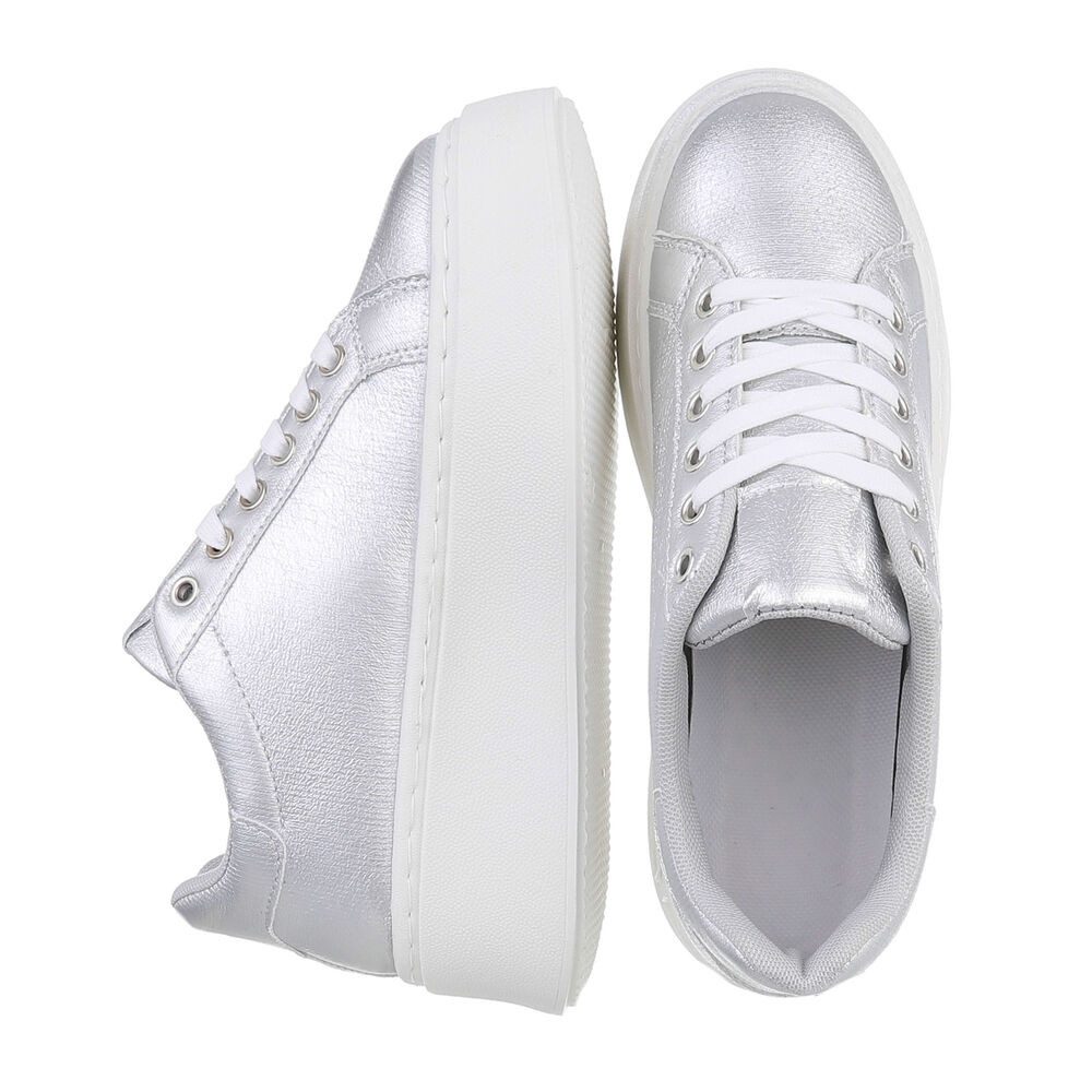 Ital-Design Damen Low-Top Freizeit Sneaker (87531702) Keilabsatz/Wedge Snea günstig online kaufen