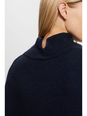 Esprit Collection Stehkragenpullover Pullover mit Stehkragen aus Wollmix