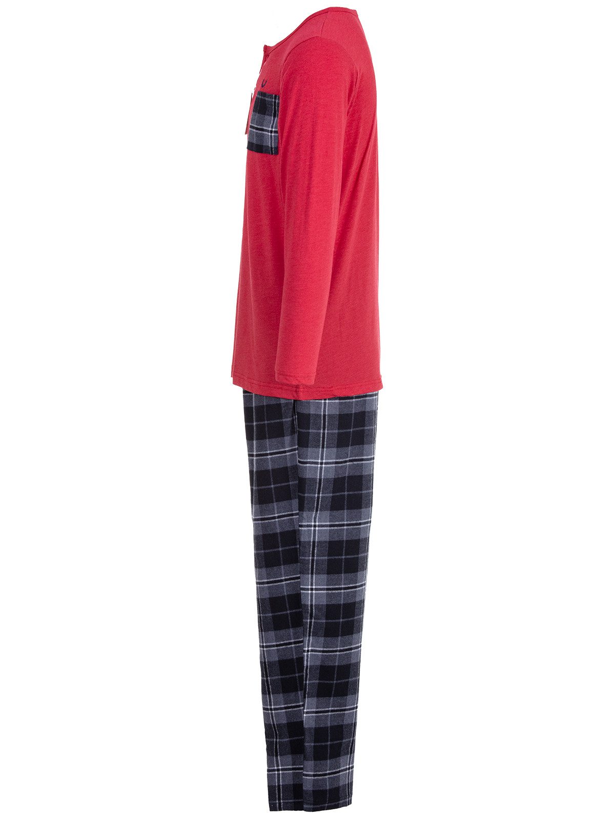 Henry Terre Schlafanzug Pyjama Set Langarm - Carlo Karo günstig online kaufen