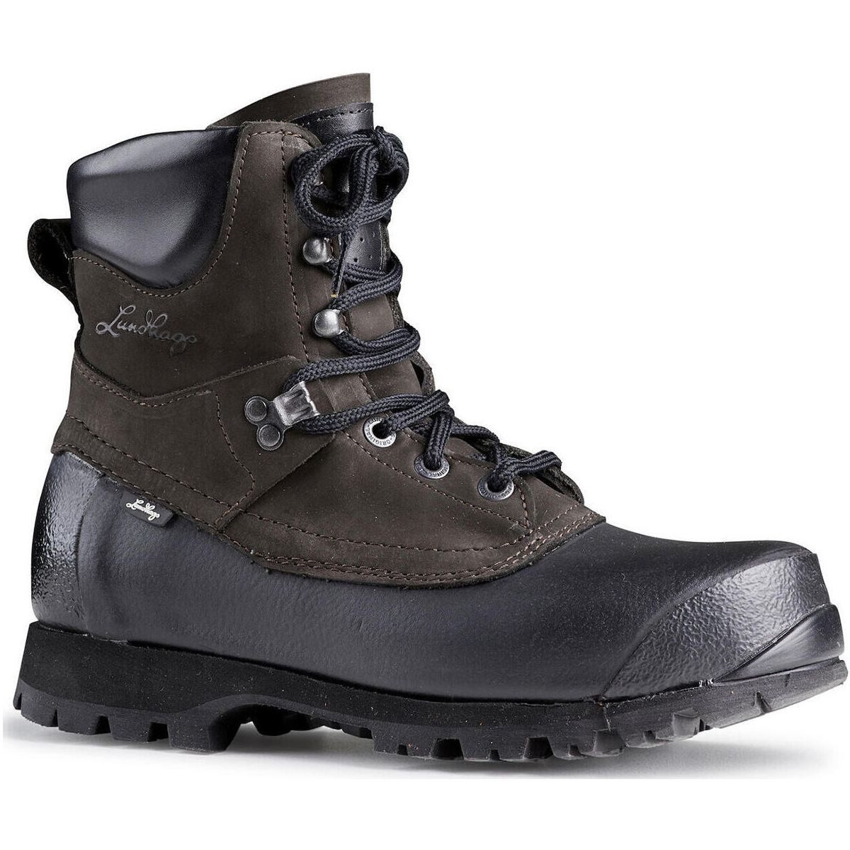Lundhags Vandra II Mid Wide Hikingschuh Hochwertiger, wasserdichter Wanderschuh mit optimalem Halt und Schutz