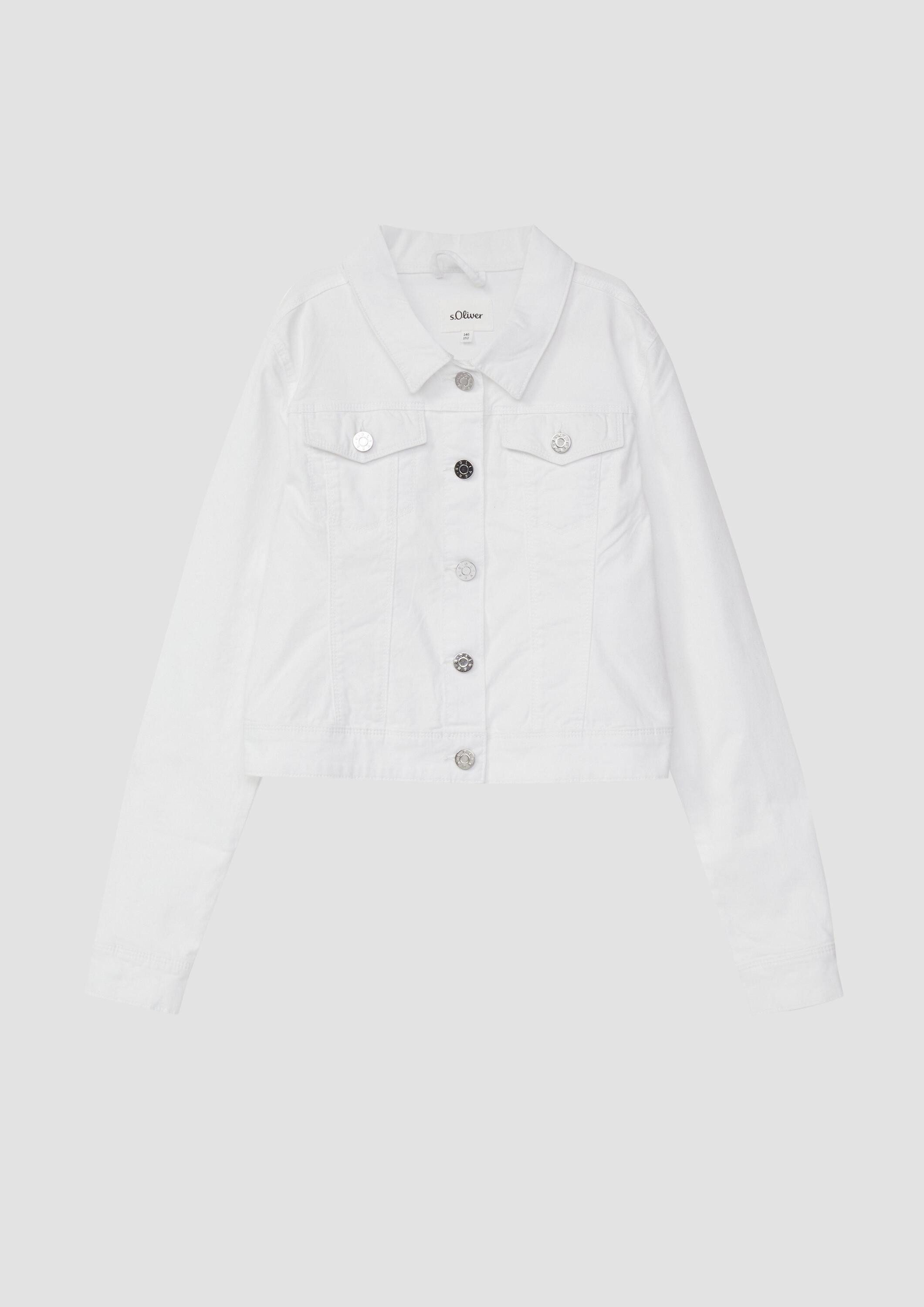 s.Oliver Funktionsjacke Indoor-Jacke Jacke aus elastischem Twill