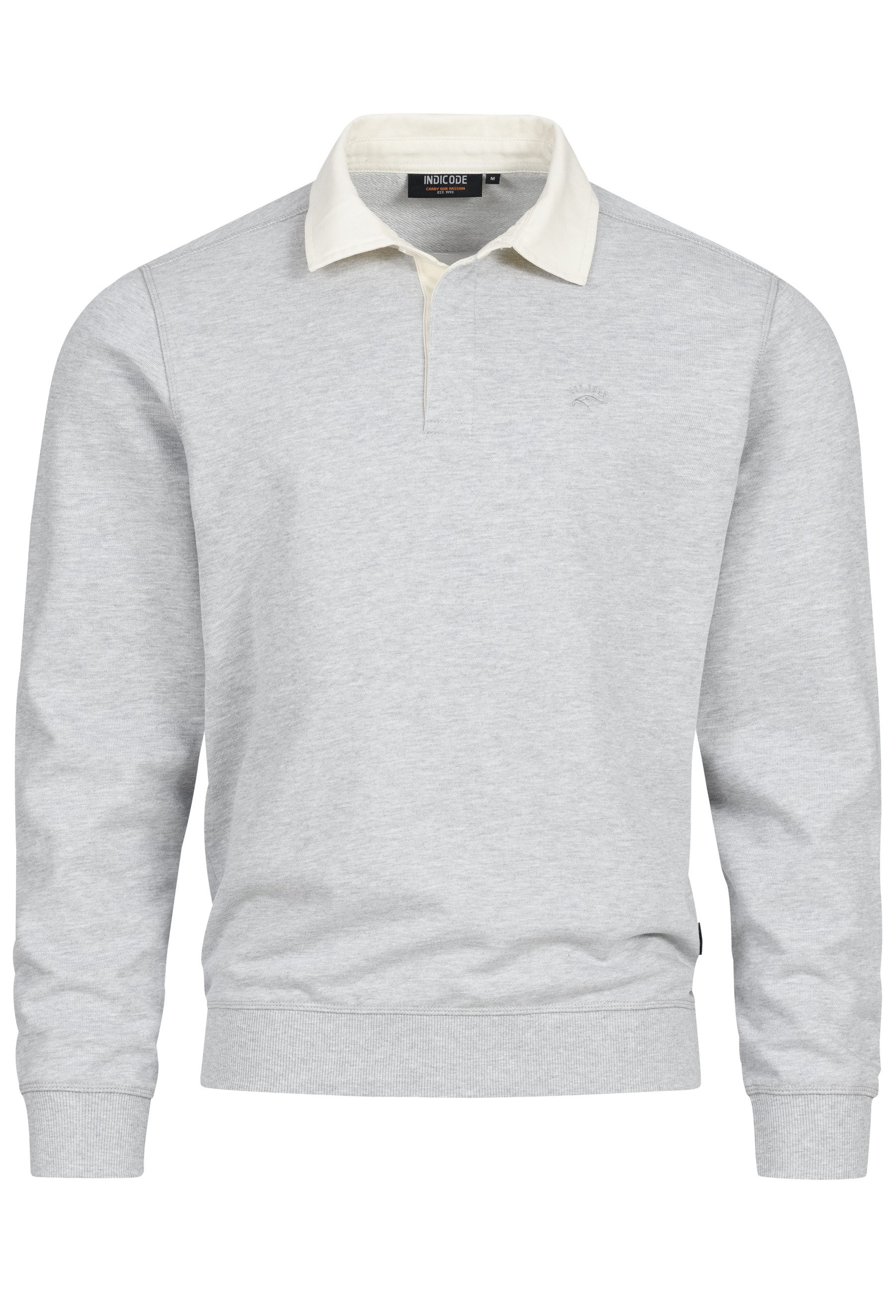 Indicode Sweater INDisnar Sweatshirt aus 100% günstig online kaufen
