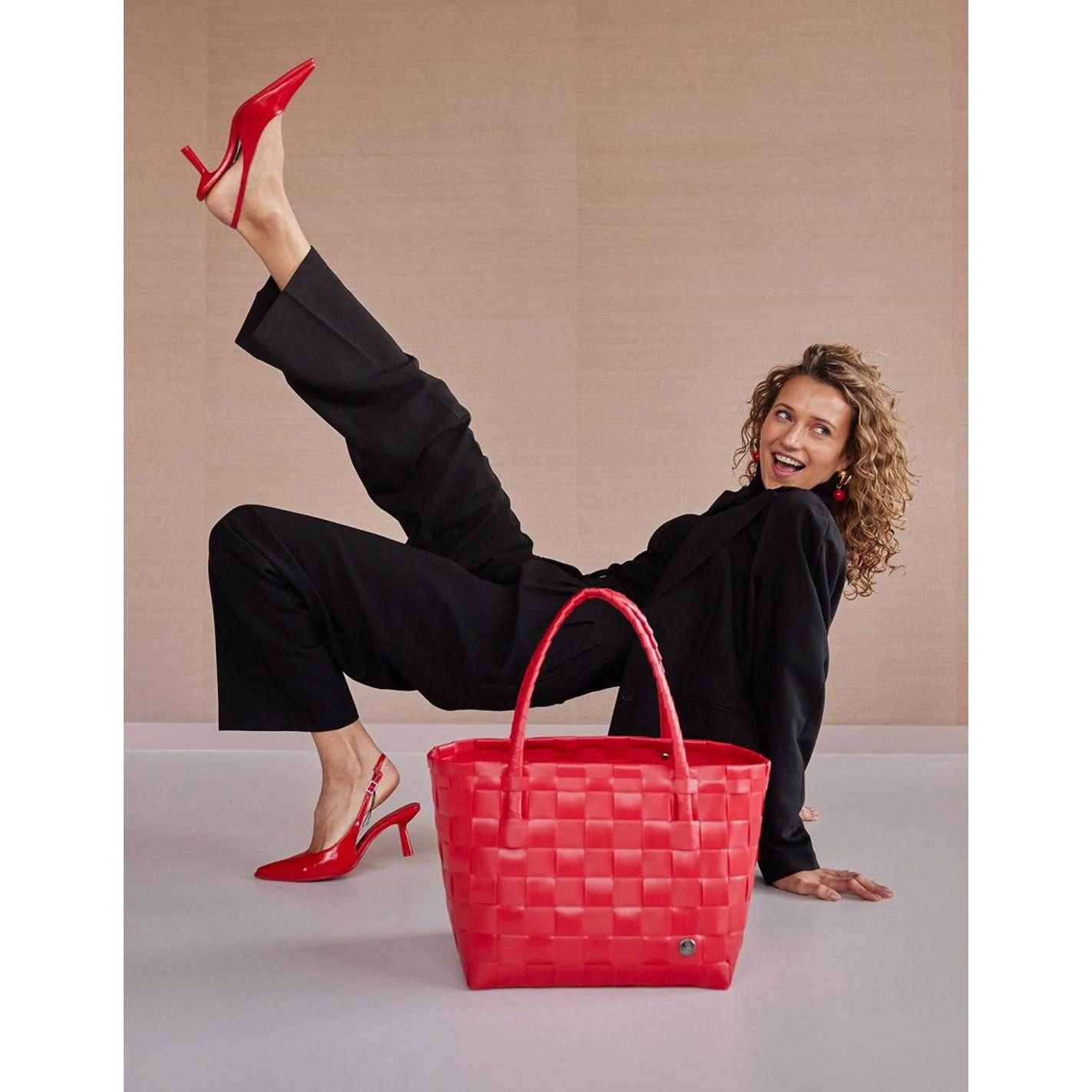 Handed By Einkaufskorb Handed By Shopper Paris Pepper Red