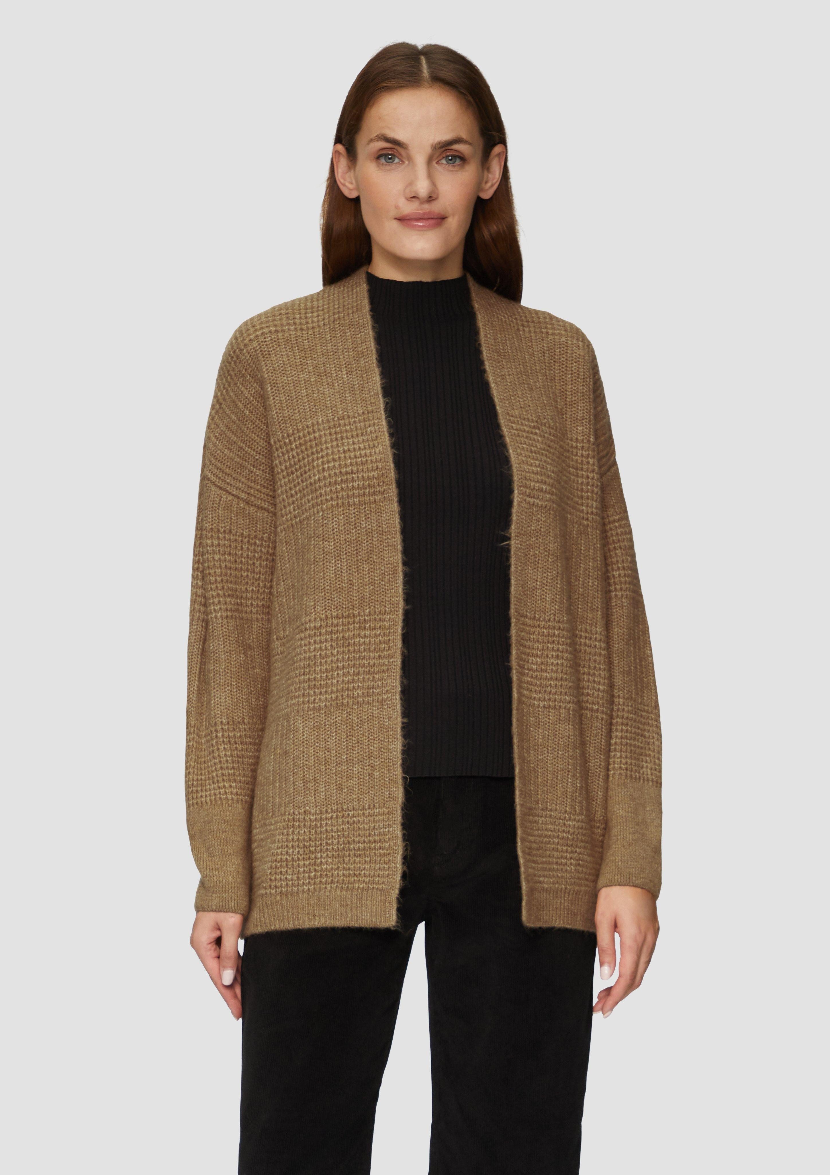 s.Oliver Strickjacke Flauschige Strickjacke in Oversize günstig online kaufen