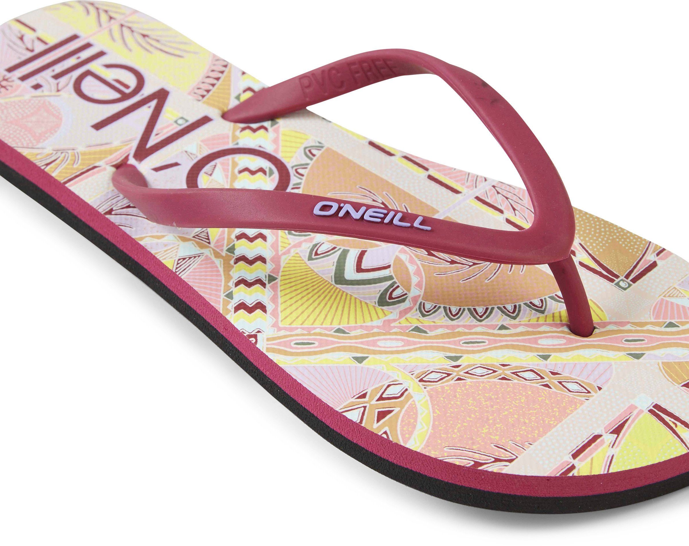 O'Neill rosa Zehentrenner PROFILE GRAPHIC SANDALS
