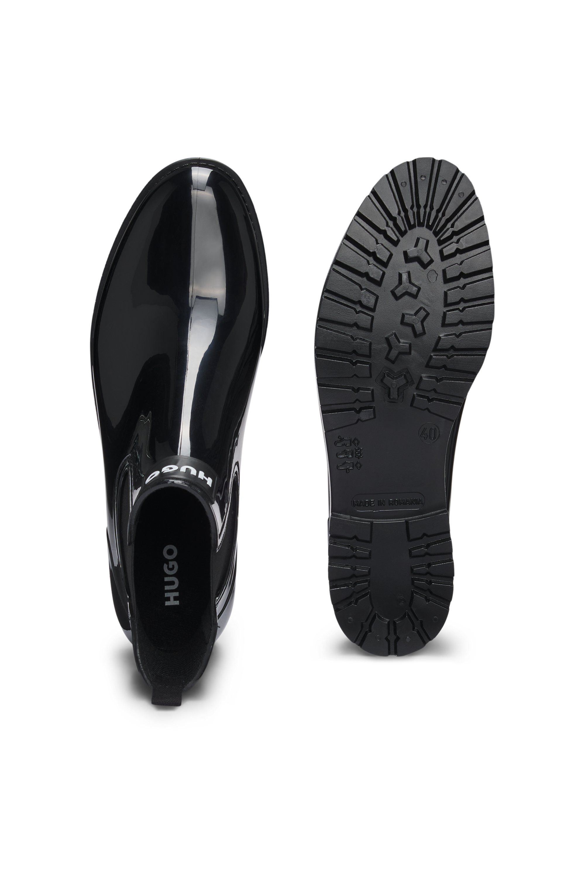 HUGO Tabita Rain Bootie Chelseaboots Stiefelette, Regenstiefelette, Gummist günstig online kaufen