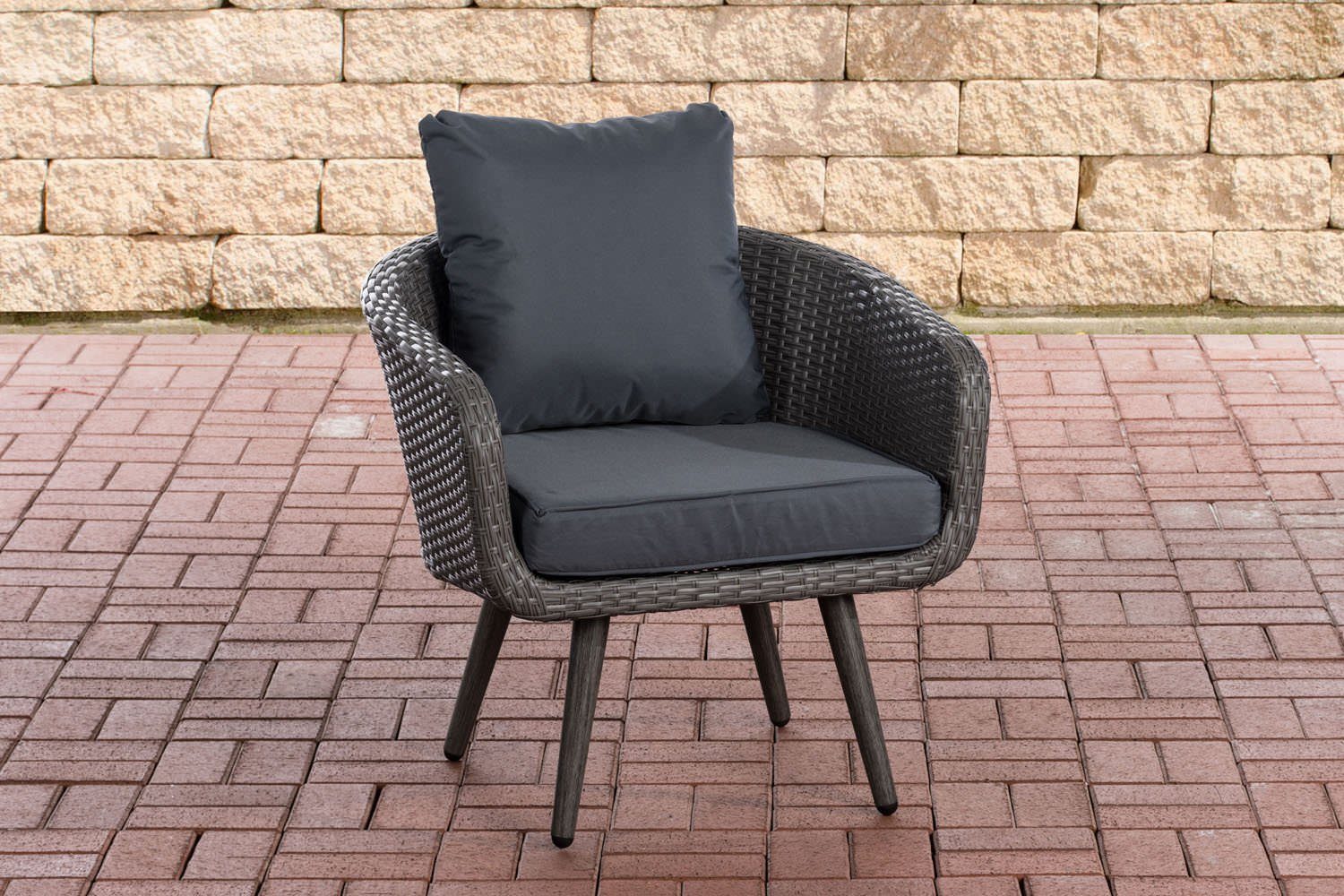 Gartensessel AMELAND FLACHRATTAN von CLP - CLP 