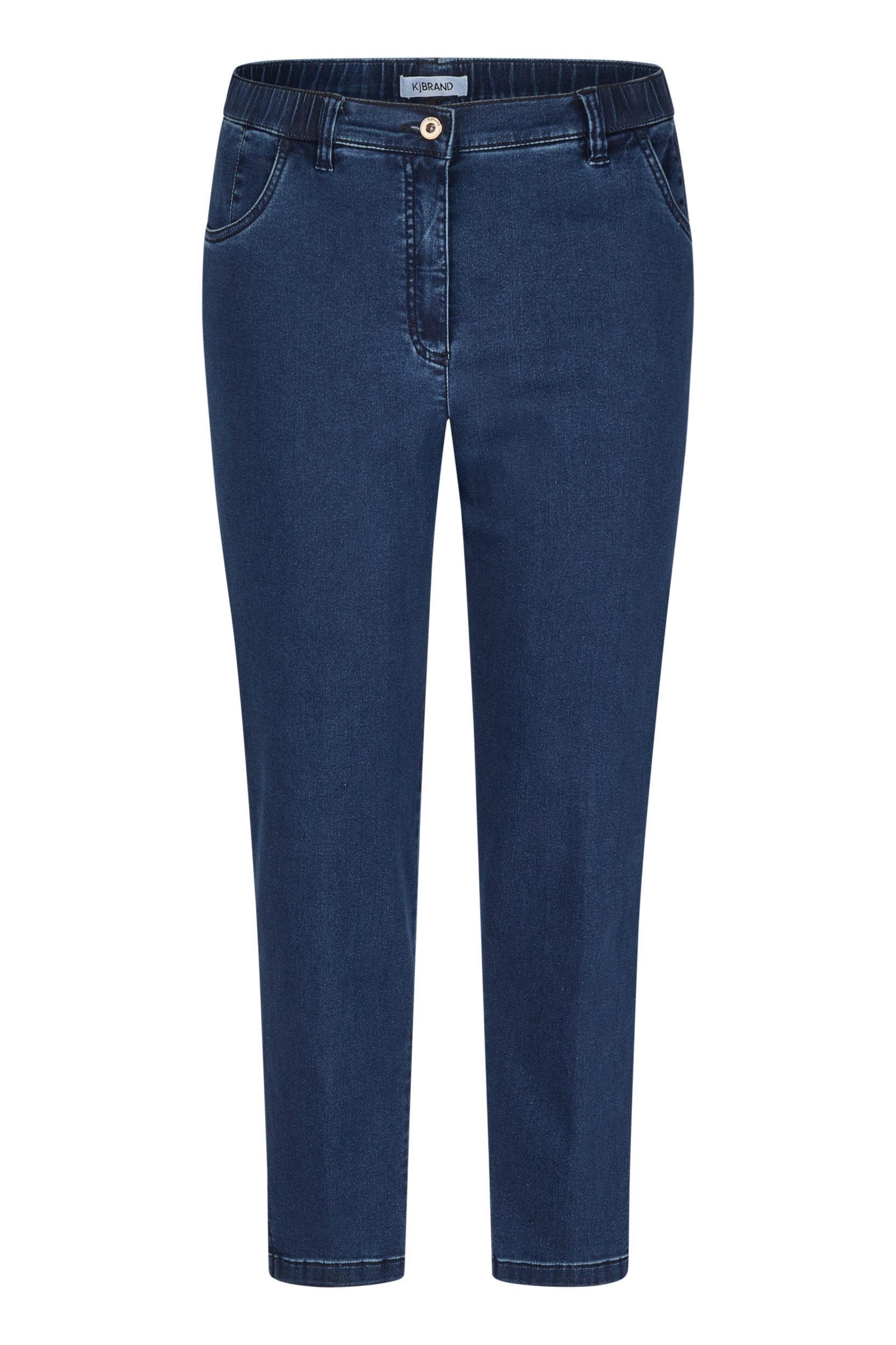 Bequeme Jeans Da.-Hose knöchellang