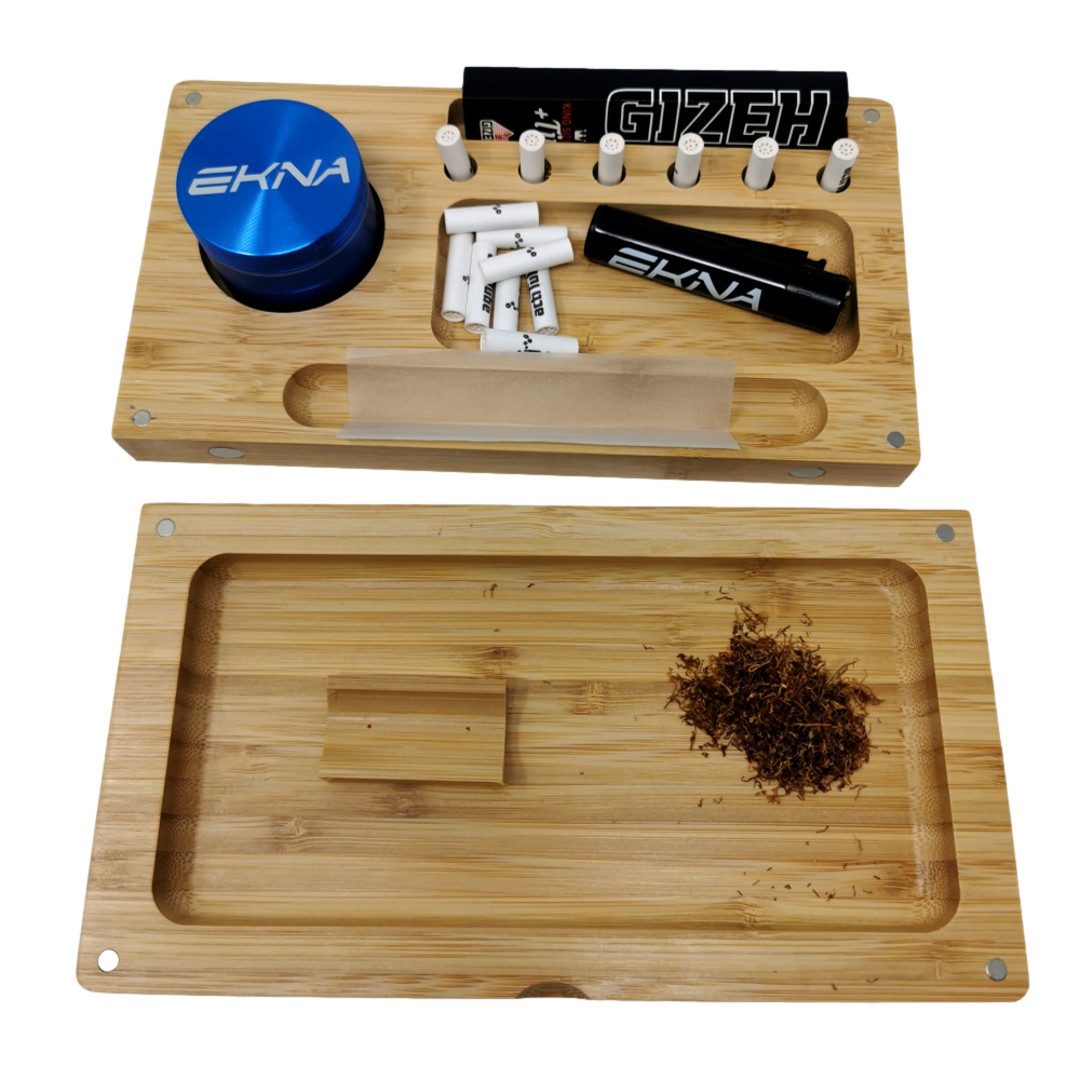 EKNA Aufbewahrungsbox Rolling Tray - Rolling Box - Dreh Box - Misch Schale günstig online kaufen