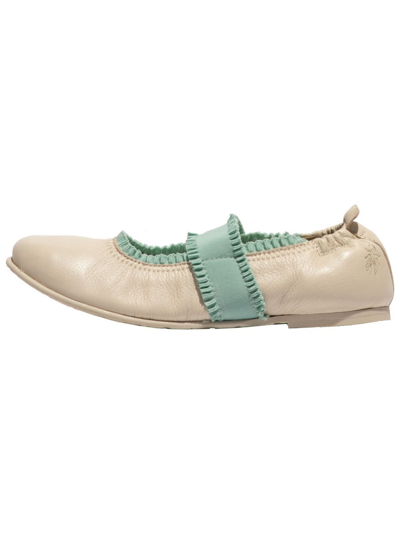 Fly London Fly London Ballerinas Leder/Textil Riemchenballerina