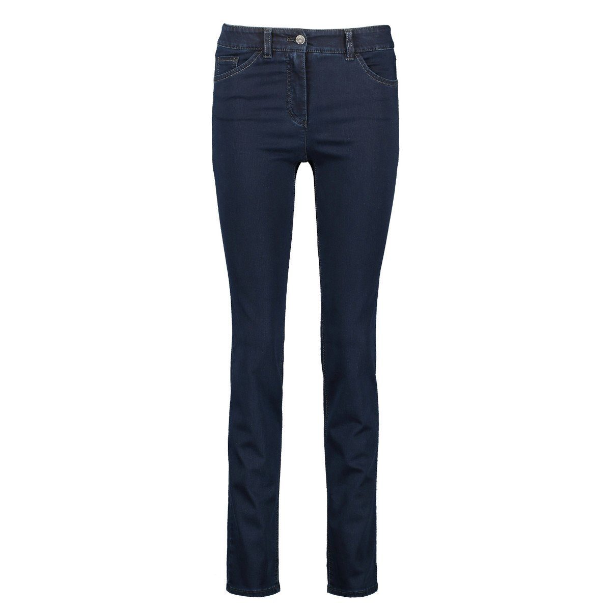 GERRY WEBER 5-Pocket-Jeans Best4ME Slim Fit Organic Cotton (92150-67850) von Gerry Weber blue denim (835006)