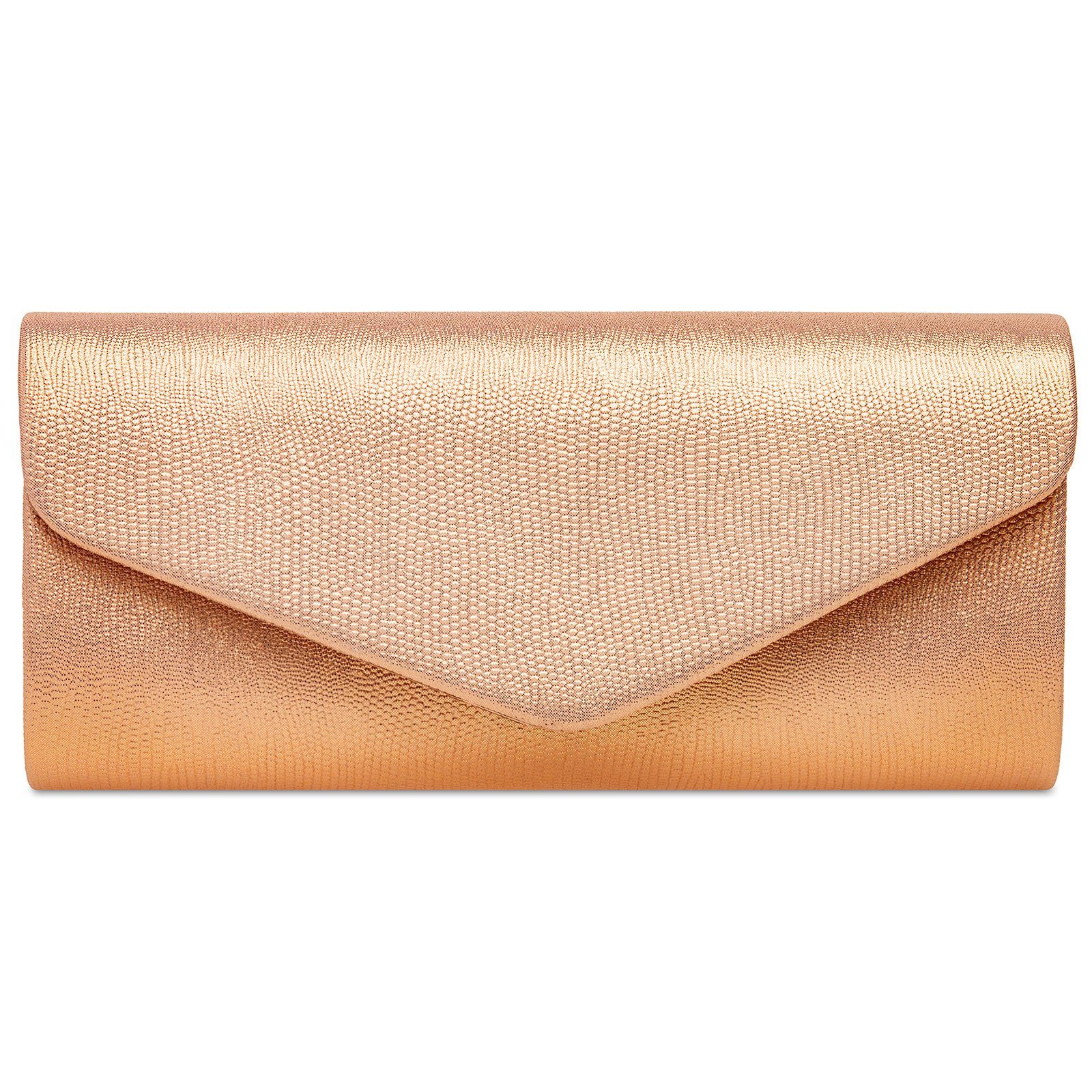 Caspar Clutch TA522 elegante Damen Snake günstig online kaufen