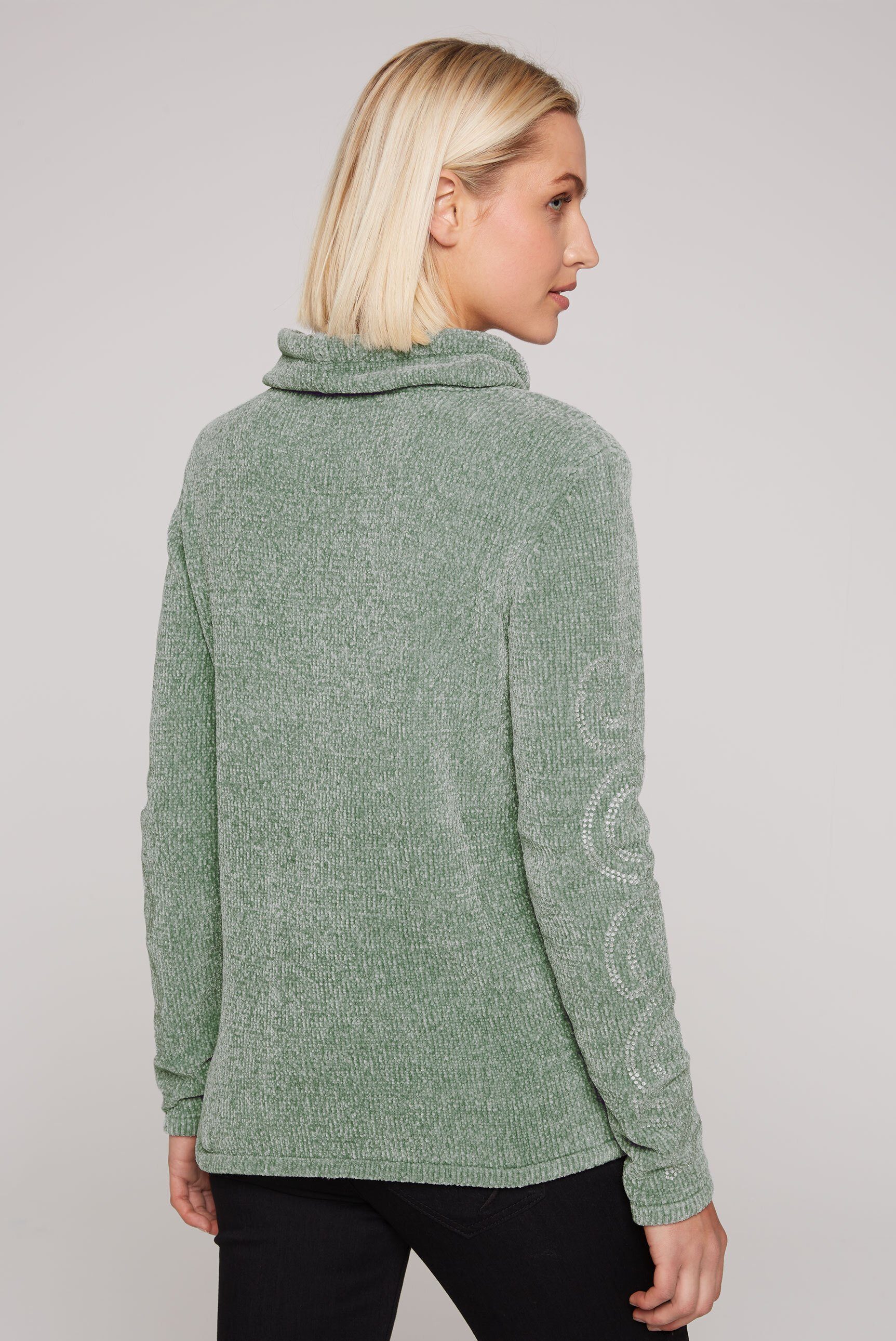 Rollkragenpullover SOCCX mit Haptik weicher