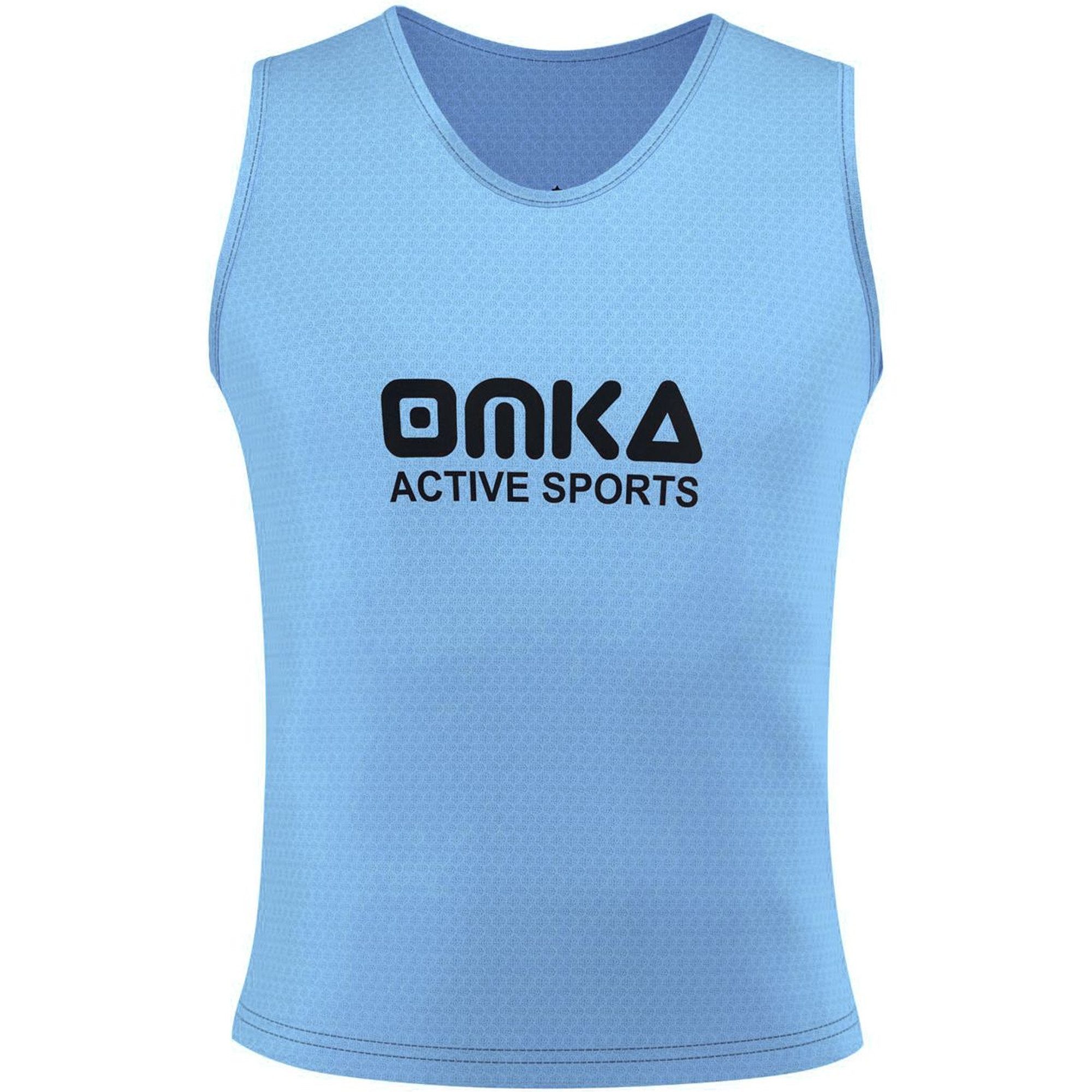 OMKA Trainingsleibchen OKLB01 12er Pack (Spar-Set, 12er-Pack) 12x OMKA Fußball Leibchen Trainingsleibchen