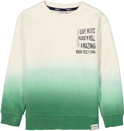 Garcia Sweatshirt mit coolem Farbverlauf und Print