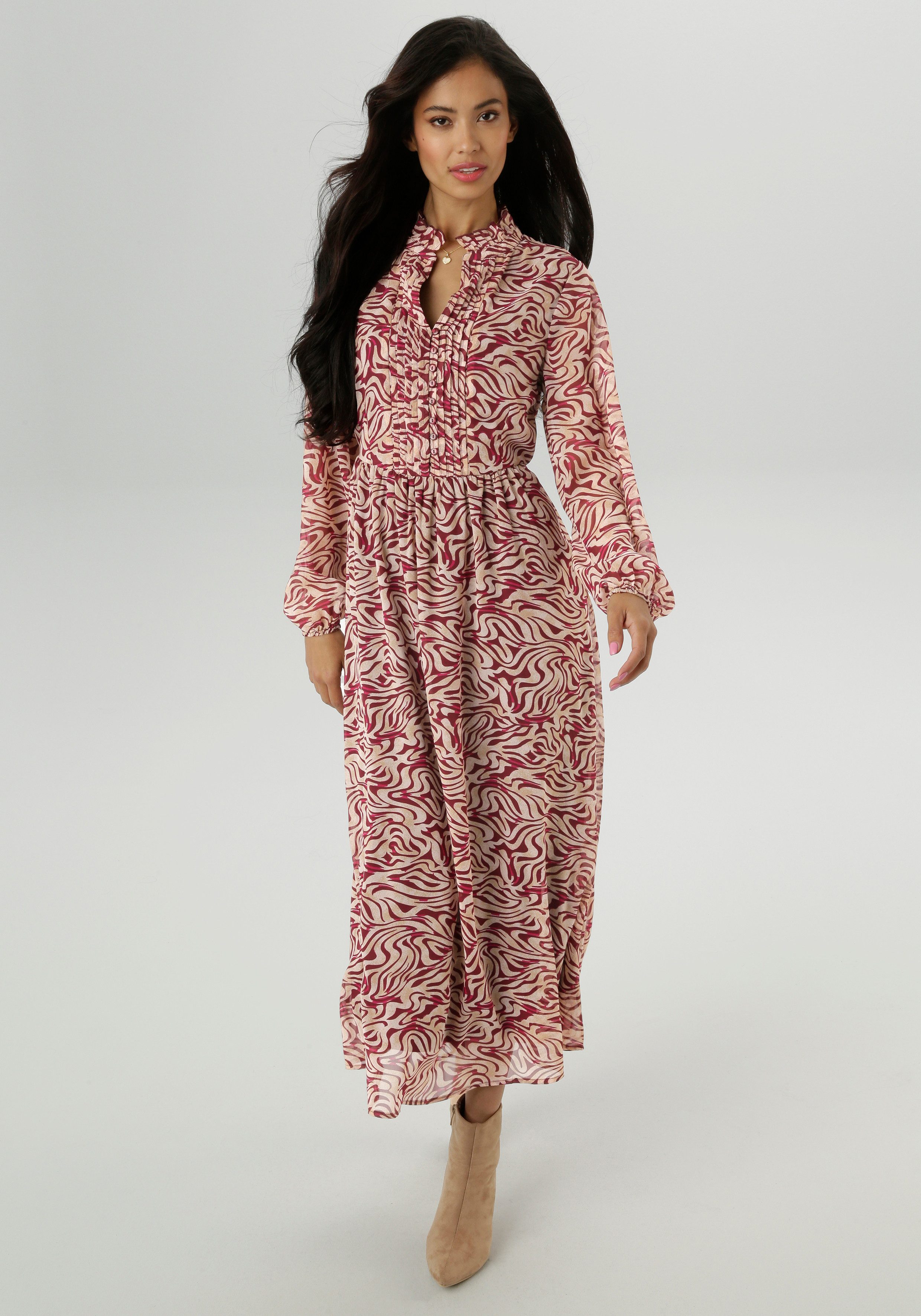 Aniston SELECTED Maxikleid mit aufwendiger und günstig online kaufen