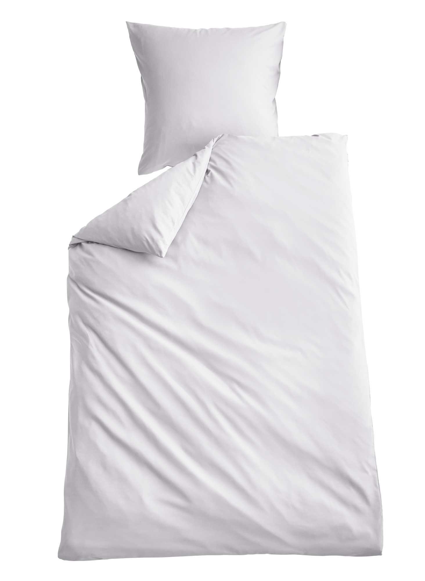 Shangrila Wendebettwäsche, Microsatin, 2 teilig, Microsatin 1 Bettbezug 1 Kissenbezug Pflegeleicht Atmungsaktiv 202090